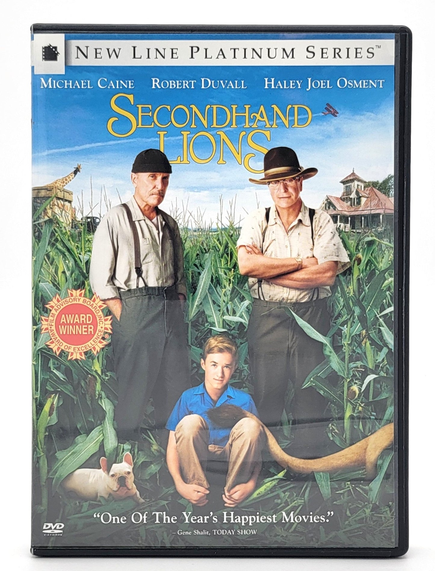 New Line Home Entertainment - Secondhand Lions | DVD | New Line Platinum Series | 2 Disc Set | Full and Widescreen - DVD - Steady Bunny Shop