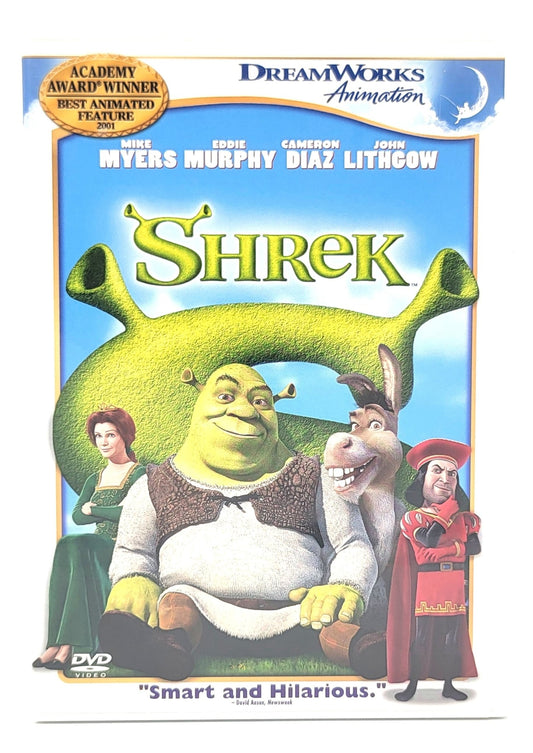 Dreamworks Video - Shrek | DVD | Full Screen | Academy Award Winner Best Animated Feature 2001 - DVD - Steady Bunny Shop