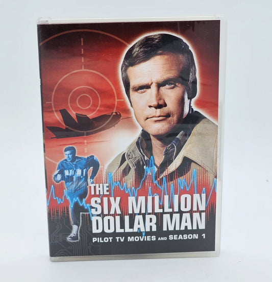 Universal Pictures Home Entertainment - Six Million Dollar Man | Pilot TV Movies And Season 1 | 6 DVD Set - DVD - Steady Bunny Shop