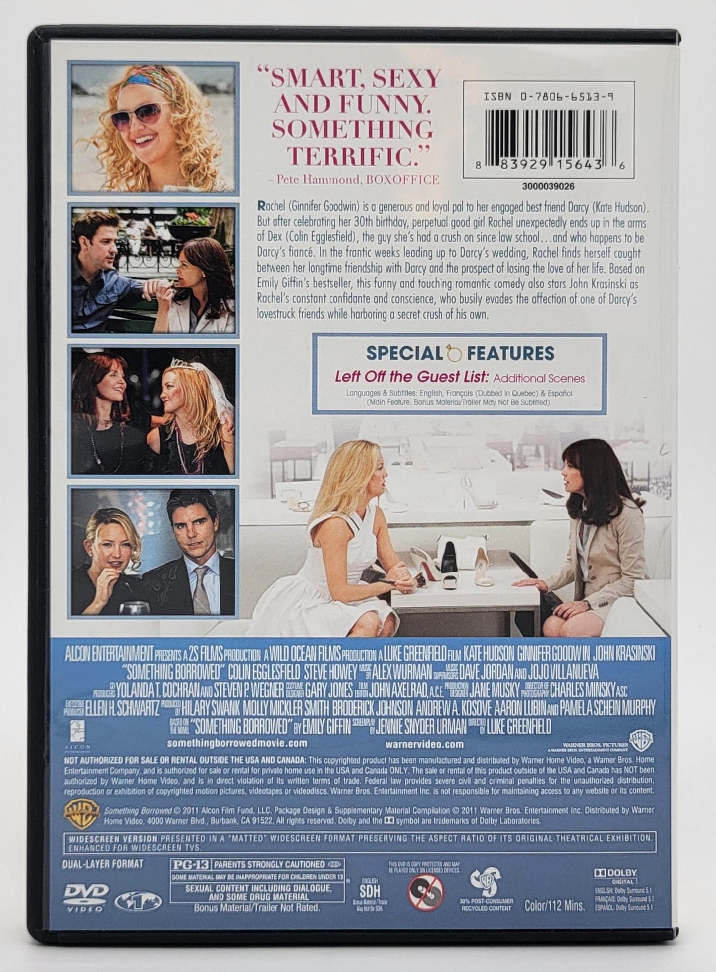 Warner Brothers - Something Borrowed | DVD | Widescreen - DVD - Steady Bunny Shop