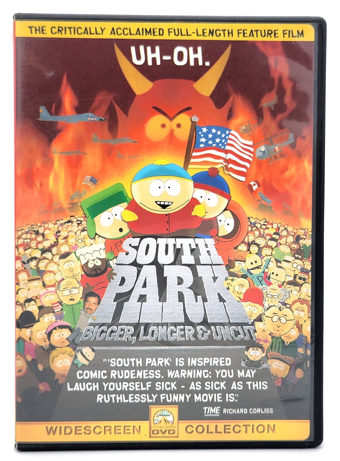 Paramount Pictures Home Entertainment - South Park Bigger, Longer, & Uncut | Full Length Feature Film | Widescreen Collection - DVD - Steady Bunny Shop