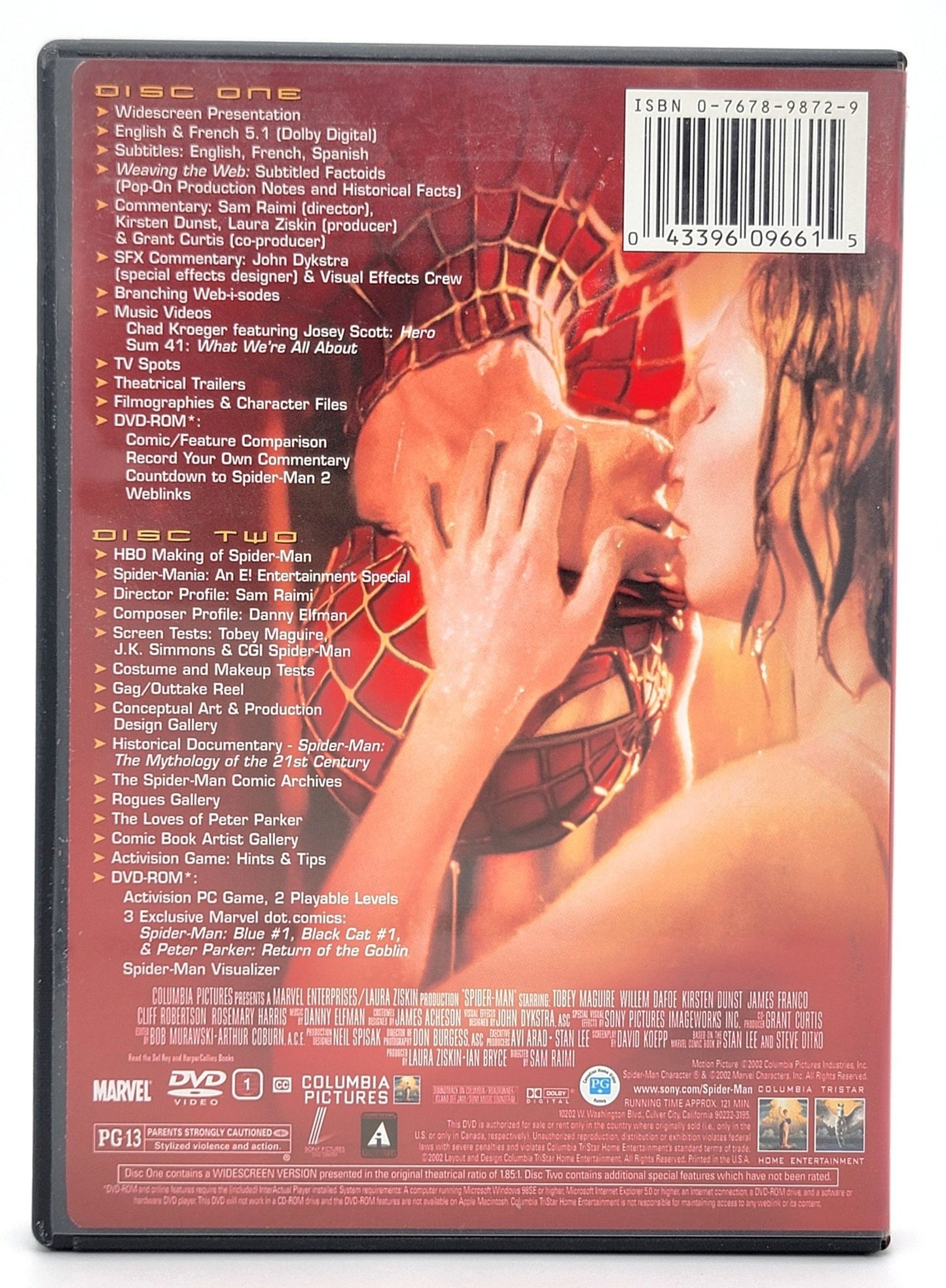 Columbia Pictures - Spider - Man | DVD | Widescreen Special Edition - 2 Disc Set - DVD - Steady Bunny Shop