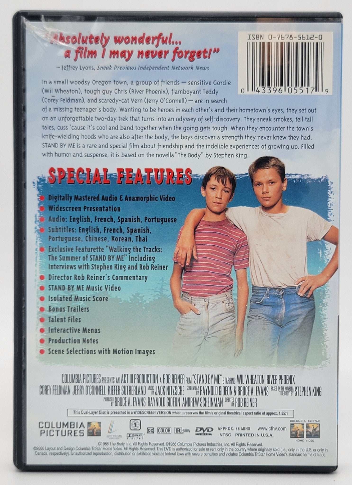 Columbia Pictures - Stand by Me | DVD | Special Edition - Widescreen - DVD - Steady Bunny Shop