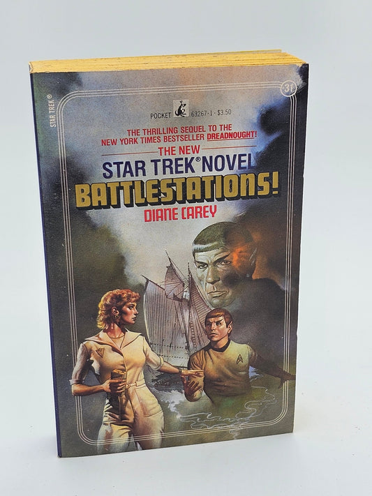Pocket Books - Star Trek | Battlestations! | Diane Carey | Paperback Book - Paperback Book - Steady Bunny Shop