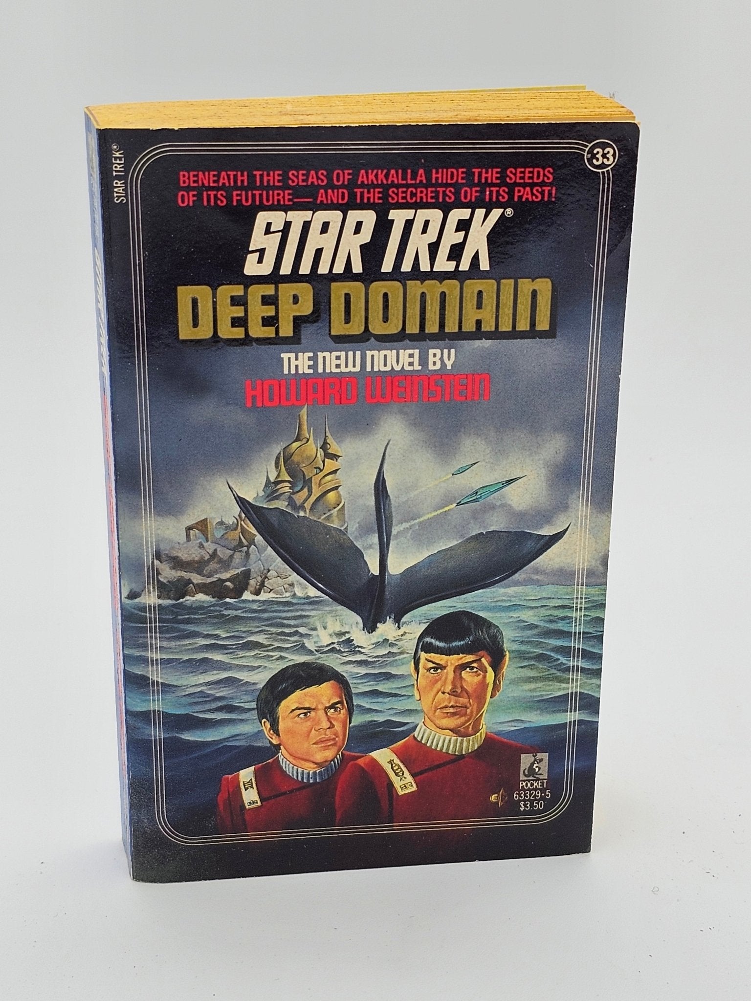 Pocket Books - Star Trek | Deep Domain | Howard Weinstein | Paperback Book - Paperback Book - Steady Bunny Shop