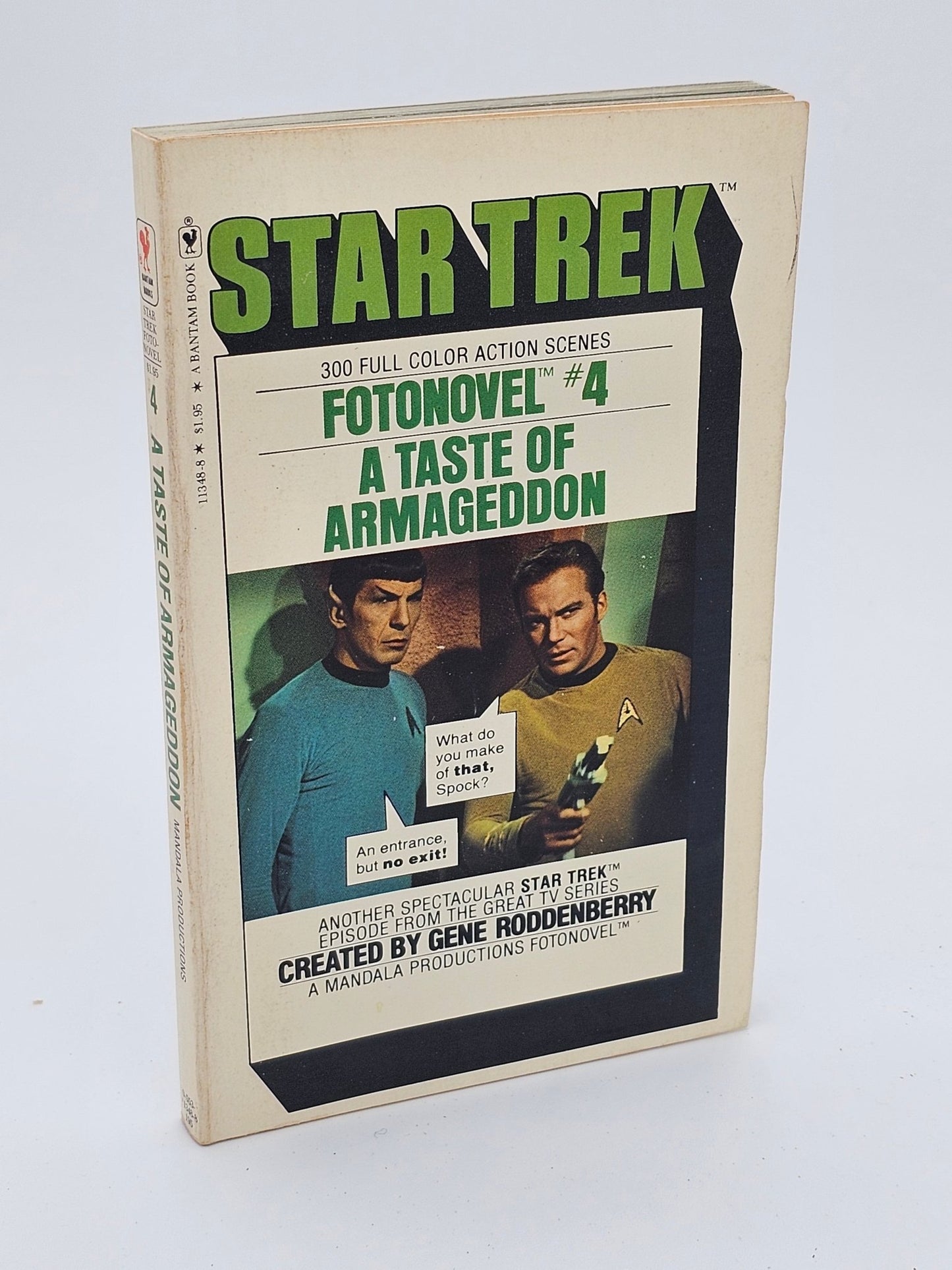 Bantam Books - Star Trek | Fotonovel #4 | A Taste Of Armageddon | Paperback Book - Paperback Book - Steady Bunny Shop