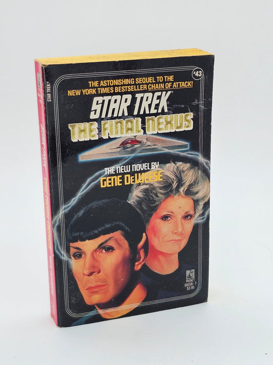 Pocket Books - Star Trek | The Final Nexus | Gene DeWeese | Paperback Book - Paperback Book - Steady Bunny Shop