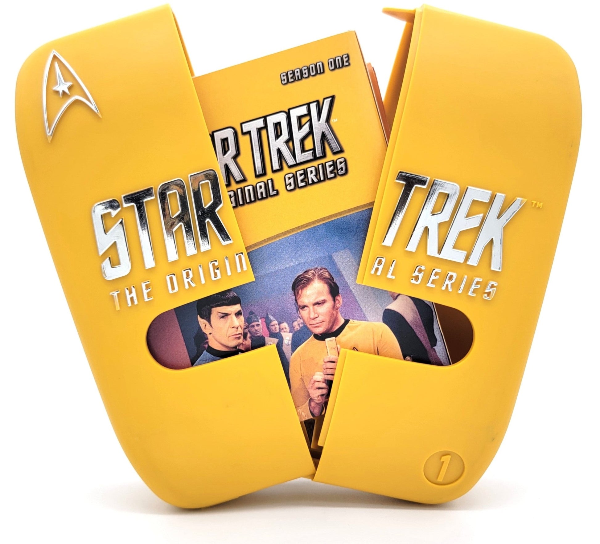 Paramount Home Entertainment - Star Trek - The Original Series - Complete 1st Season | DVD | In Yellow Collectors Case - 9 Disc Set - DVD - Steady Bunny Shop