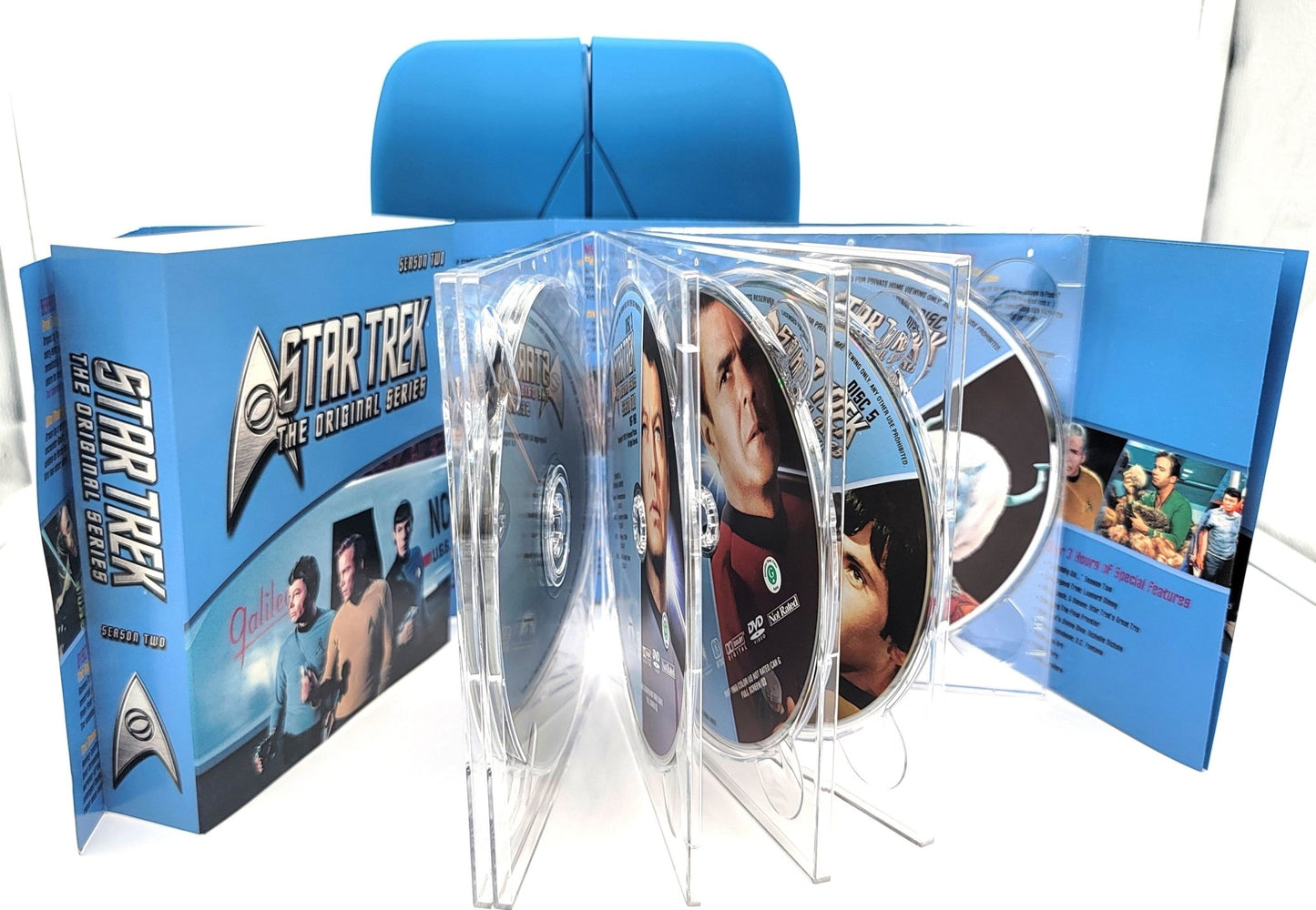 Paramount Home Entertainment - Star Trek - The Original Series - Season 2 | DVD - Collectors Blue Case - 7 Disc set - DVD - Steady Bunny Shop