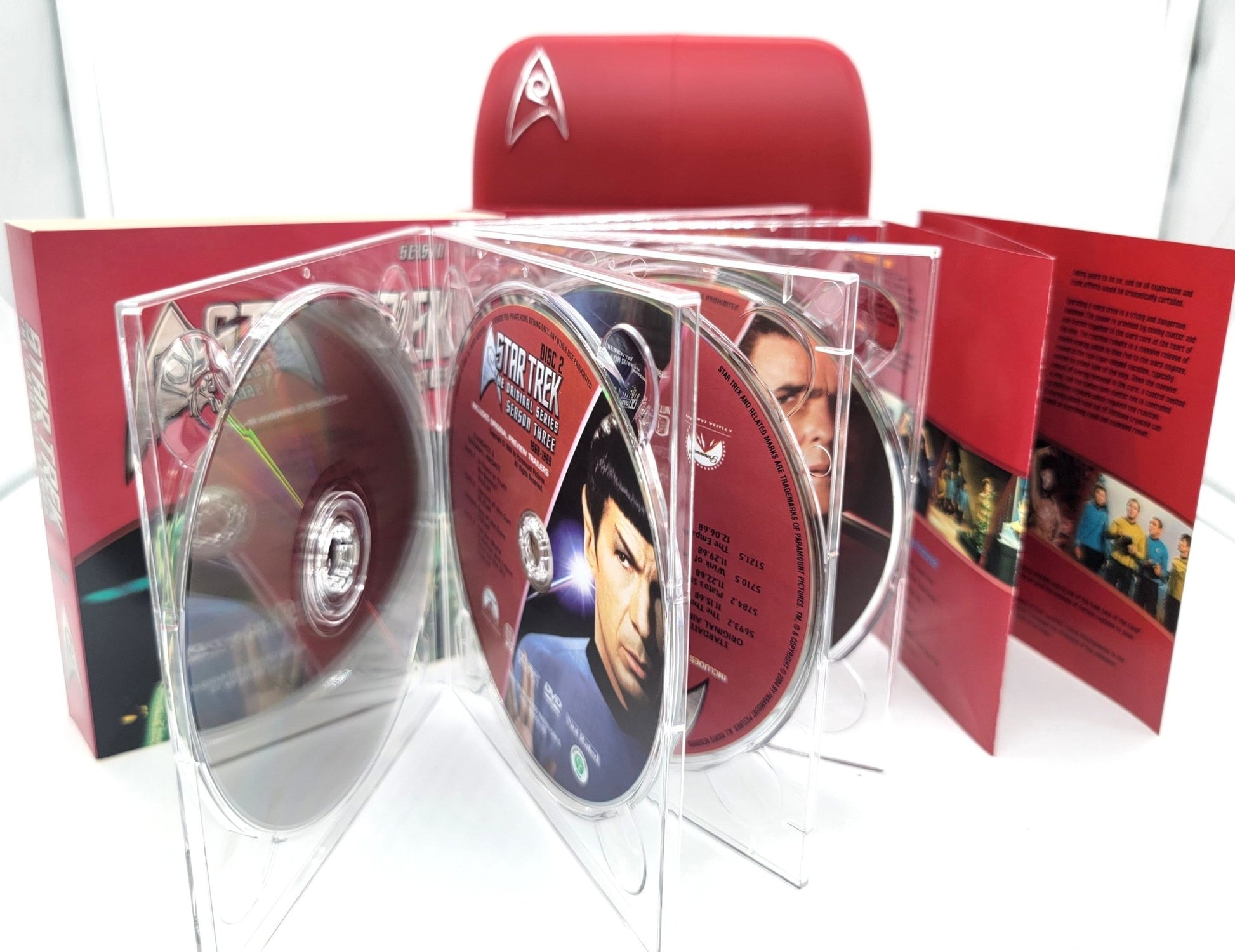 Paramount Pictures Home Entertainment - Star Trek - The Original Series - The Complete 3rd Season | DVD - In Red Hard Collectors Case - 7 Disc Set - DVD - Steady Bunny Shop