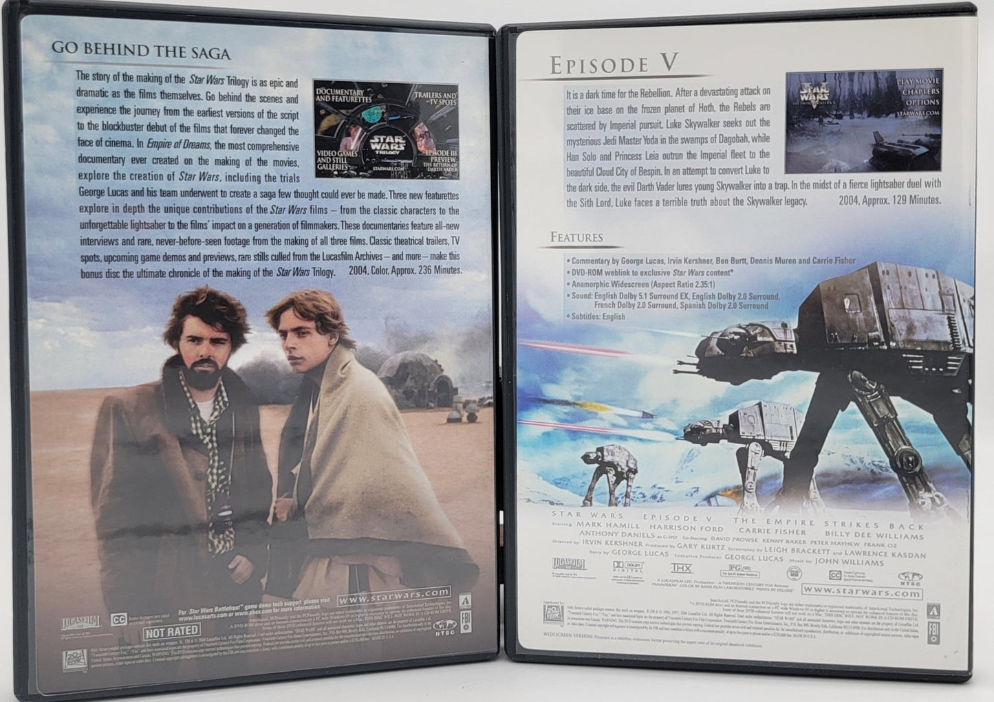 20th Century Fox Home Entertainment - Star Wars Trilogy | DVD | Widescreen - 4 Disc Set - DVVD - Steady Bunny Shop