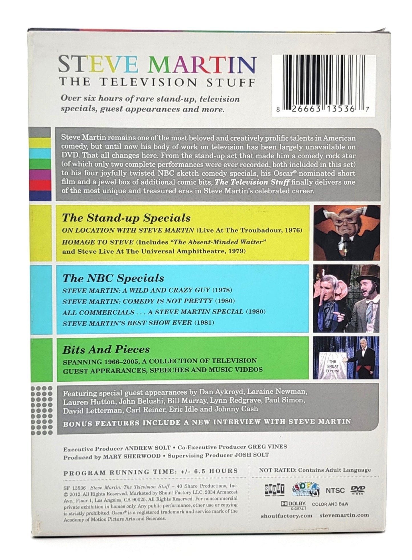 Shout Factory - Steve Martin - The Televison Stuff | DVD | 3 Disc Box Set - DVD - Steady Bunny Shop