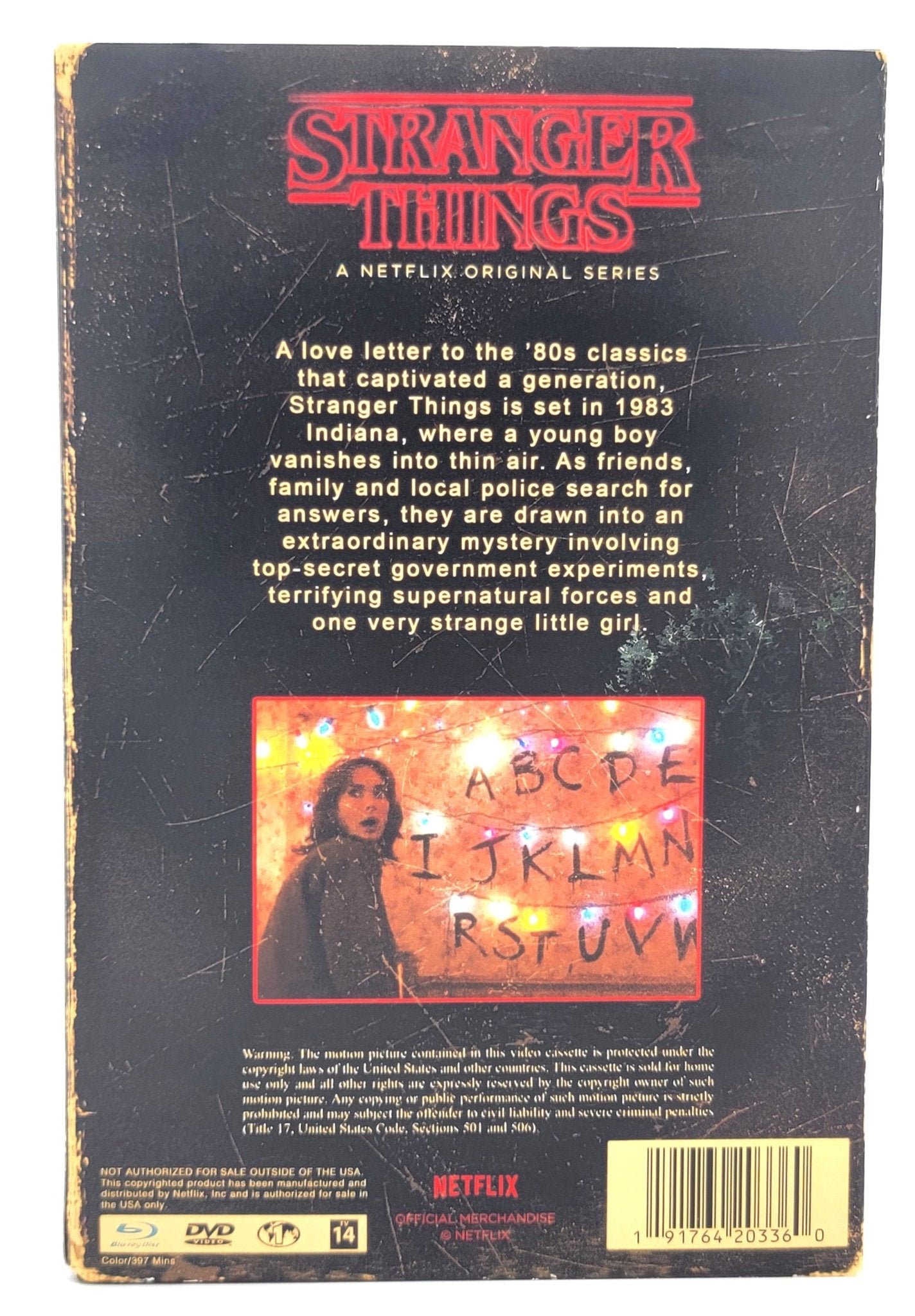 Netflix - Stranger Things - Season 1 | DVD - Collectors Case - 4 Disc Set with Limited Edition Poster - DVD - Steady Bunny Shop