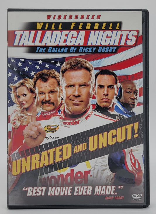 Columbia Pictures - Talladega Nights - The Ballad of Ricky Bobby | DVD | Widescreen - DVD - Steady Bunny Shop