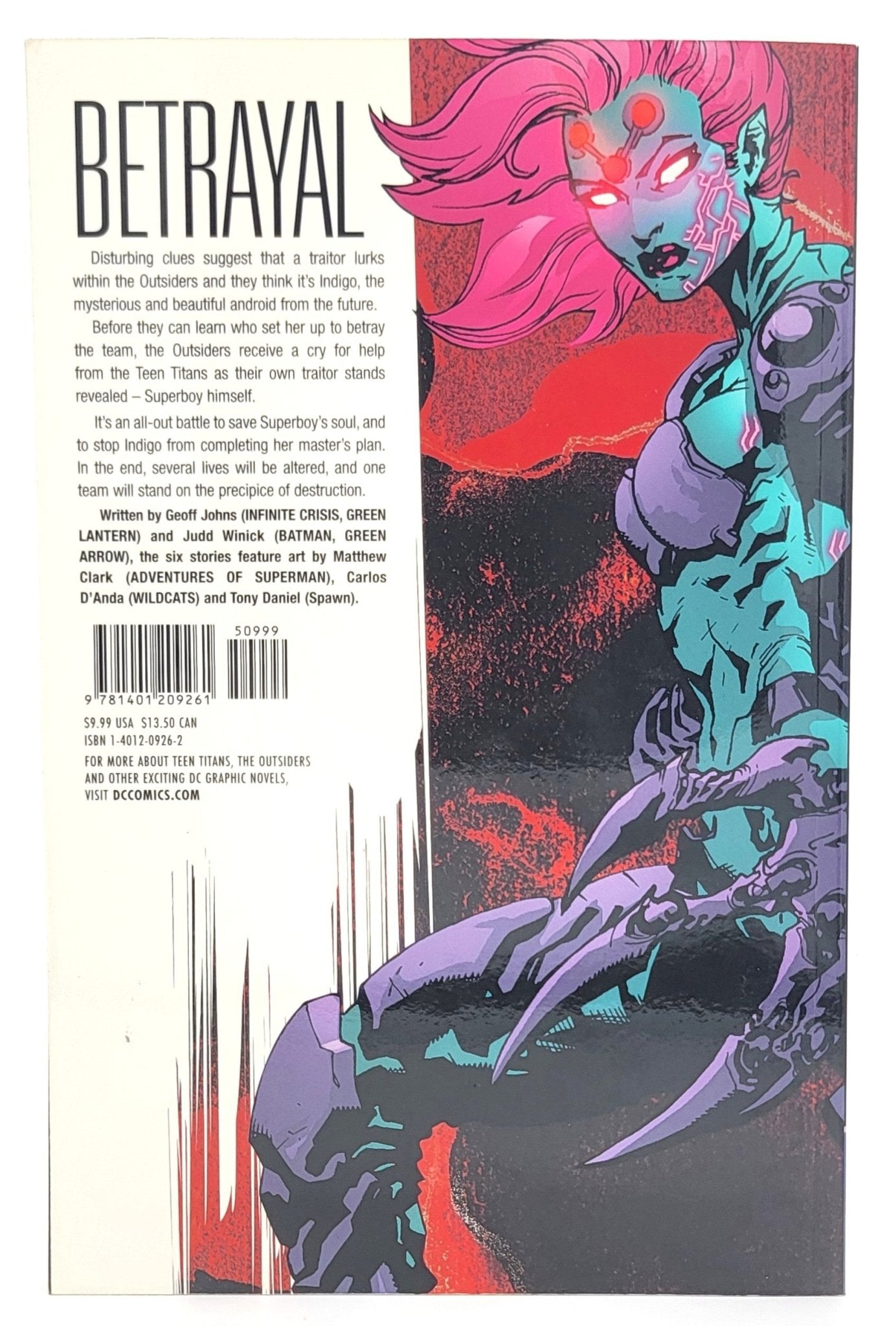 DC Comics - Teen Titans Outsiders: The Insiders : DC Comics 2006 - Comic Book - Steady Bunny Shop