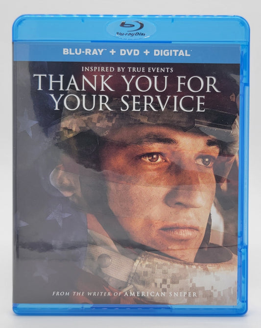 ‎ Universal Pictures Home Entertainment - Thank You For Your Service | Blu - Ray & DVD - No Digital - 2 Disc Set - DVD & Blu - ray - Steady Bunny Shop