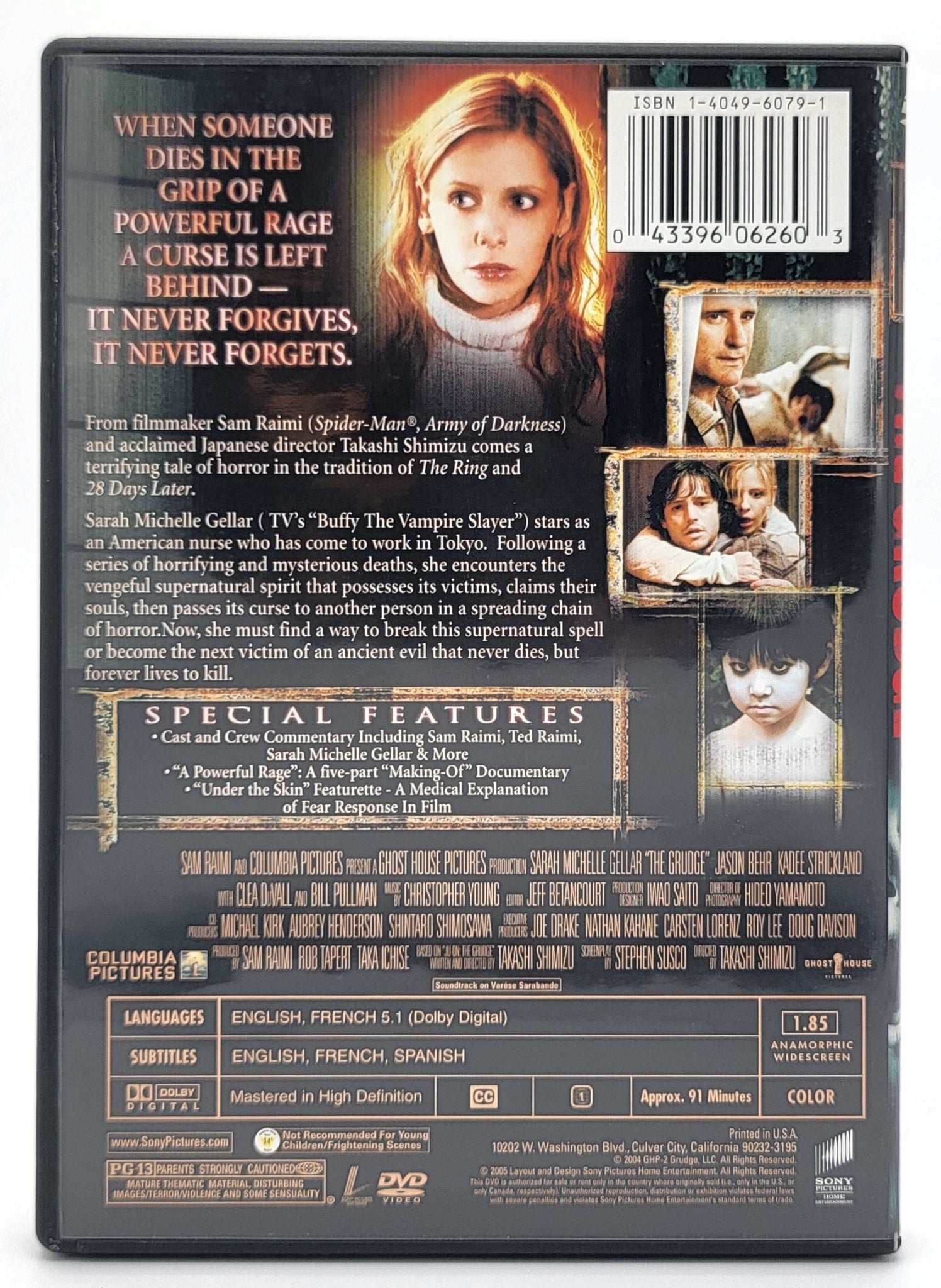 Columbia Pictures - The Grudge | DVD | Widescreen - DVD - Steady Bunny Shop