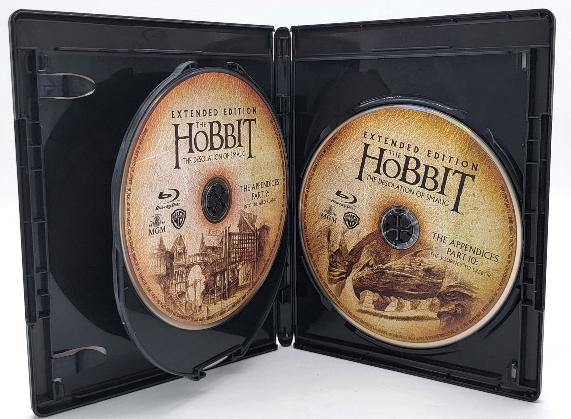 Warner Brother - The Hobbit - The Desolation of Smaug | Blu Ray | 3 Disc Set - Extended Edition - DVD - Steady Bunny Shop