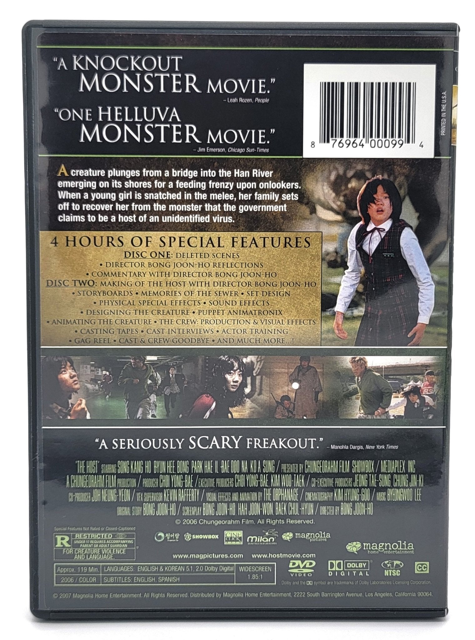 Magnolia Home Entertainment - The Host | DVD | 2 Disc Collection - DVD - Steady Bunny Shop