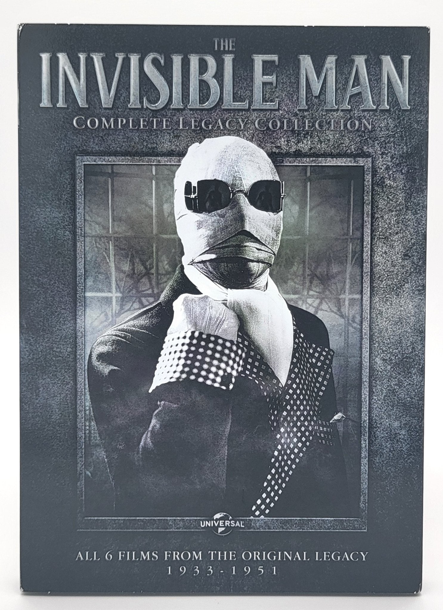 Universal Studios Home Entertainment - The Invisible Man - Complete Legacy Collection - All 6 Films from the original Legacy 1933 - 1951 - DVD - Steady Bunny Shop