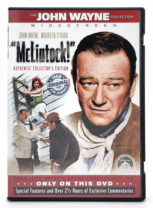 Paramount Home Entertainment - The John Wayne Collection - McLintock | With Special Features - Authentic Collector's Edition - DVD - Steady Bunny Shop