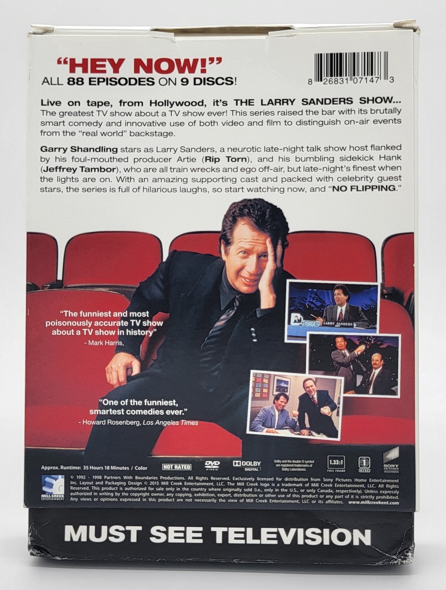 Sony Pictures Home Entertainment - The Larry Sanders Show - The Complete Series | DVD | 9 Disc Set - DVD - Steady Bunny Shop