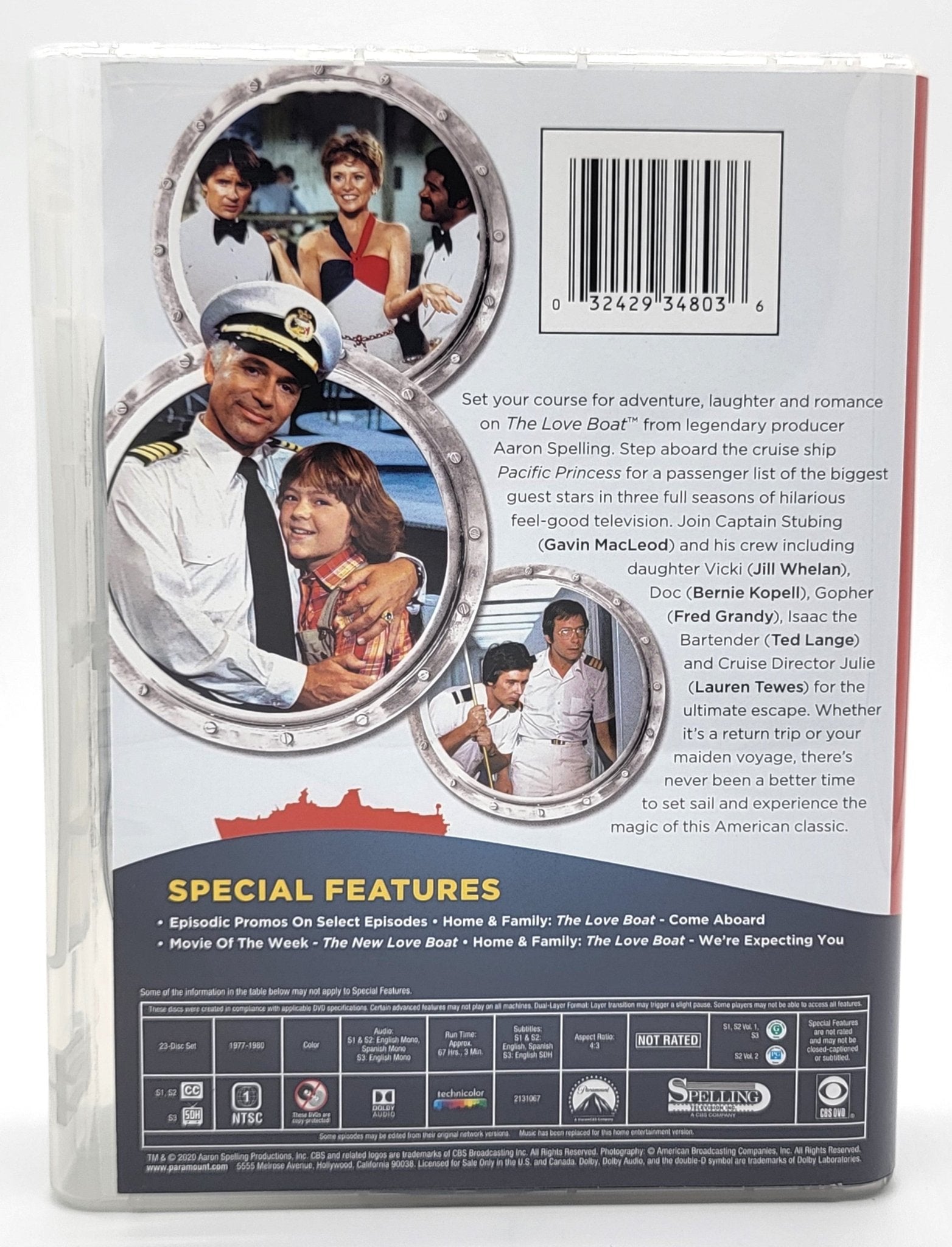 Paramount Home Entertainment - The Love Boat Seasons 1-3 | DVD - 23 Disc Set - DVD - Steady Bunny Shop