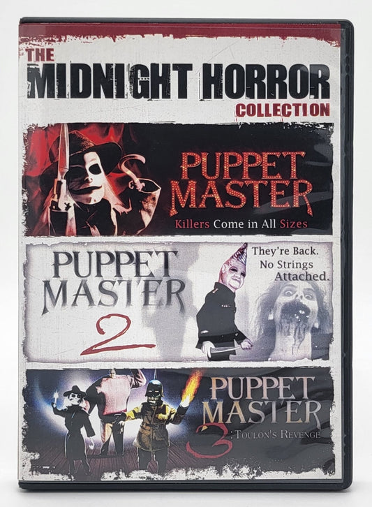 Echo Bridge Home Entertainment - The Midnight Horror Collection - Puppet Master: Volume 1 - 2010 | DVD - 3 Movies - DVD - Steady Bunny Shop