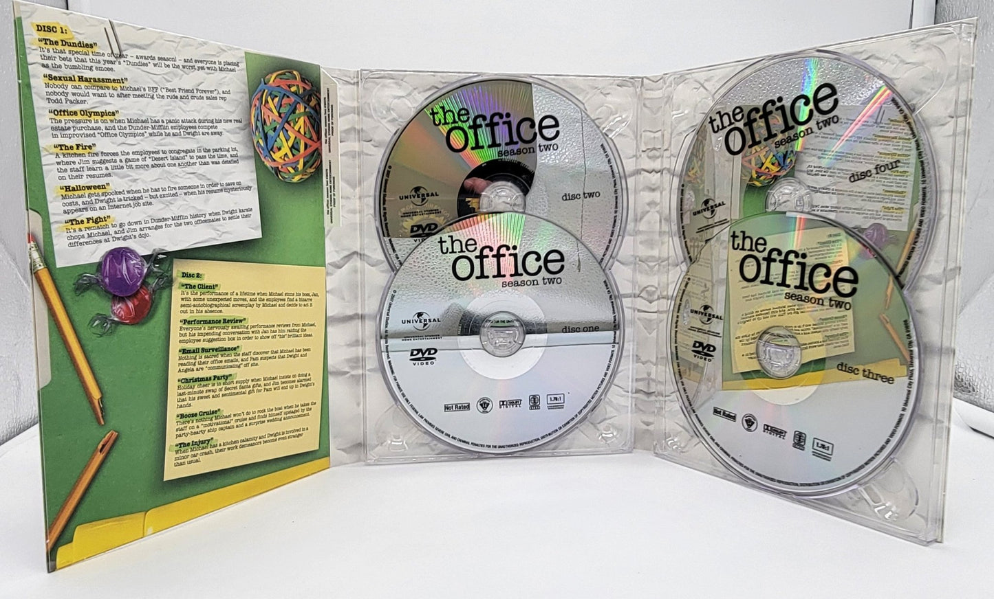 Universal Pictures Home Entertainment - The Office - Season Two | DVD | Widescreen - 4 Disk Set - DVD - Steady Bunny Shop