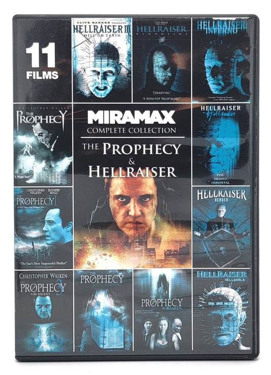 Echo Bridge Home Entertainment - The Prophecy & Hellraiser - Miramax Complete Collection | DVD | 4 Disc Set - 11 Movies Over 16 Hours - DVD - Steady Bunny Shop