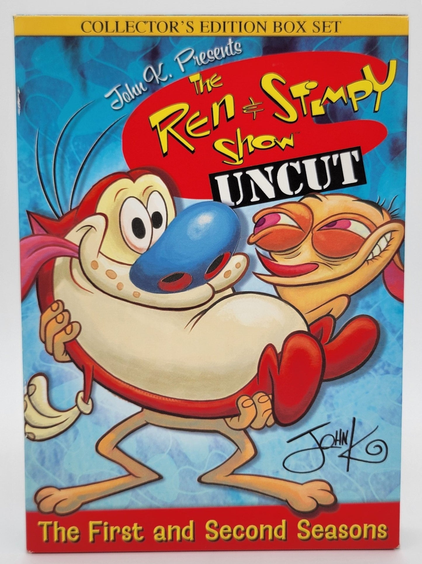 Paramount Home Entertainment - The Ren & Stimpy Show Uncut | The 1st & 2nd Seasons | Collector's Edition Box Set - 3 Disk Set - DVD - Steady Bunny Shop