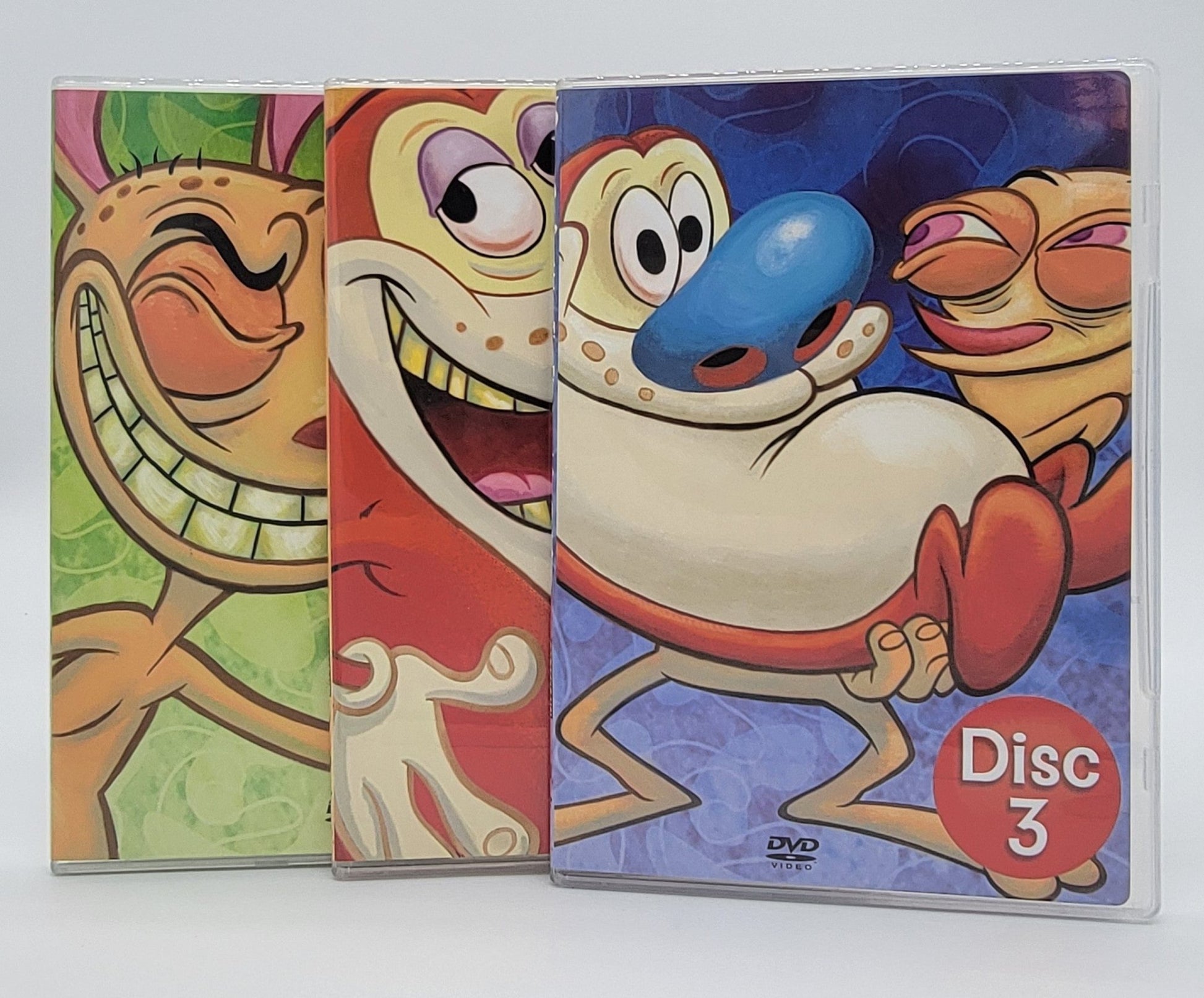 Paramount Home Entertainment - The Ren & Stimpy Show Uncut | The 1st & 2nd Seasons | Collector's Edition Box Set - 3 Disk Set - DVD - Steady Bunny Shop