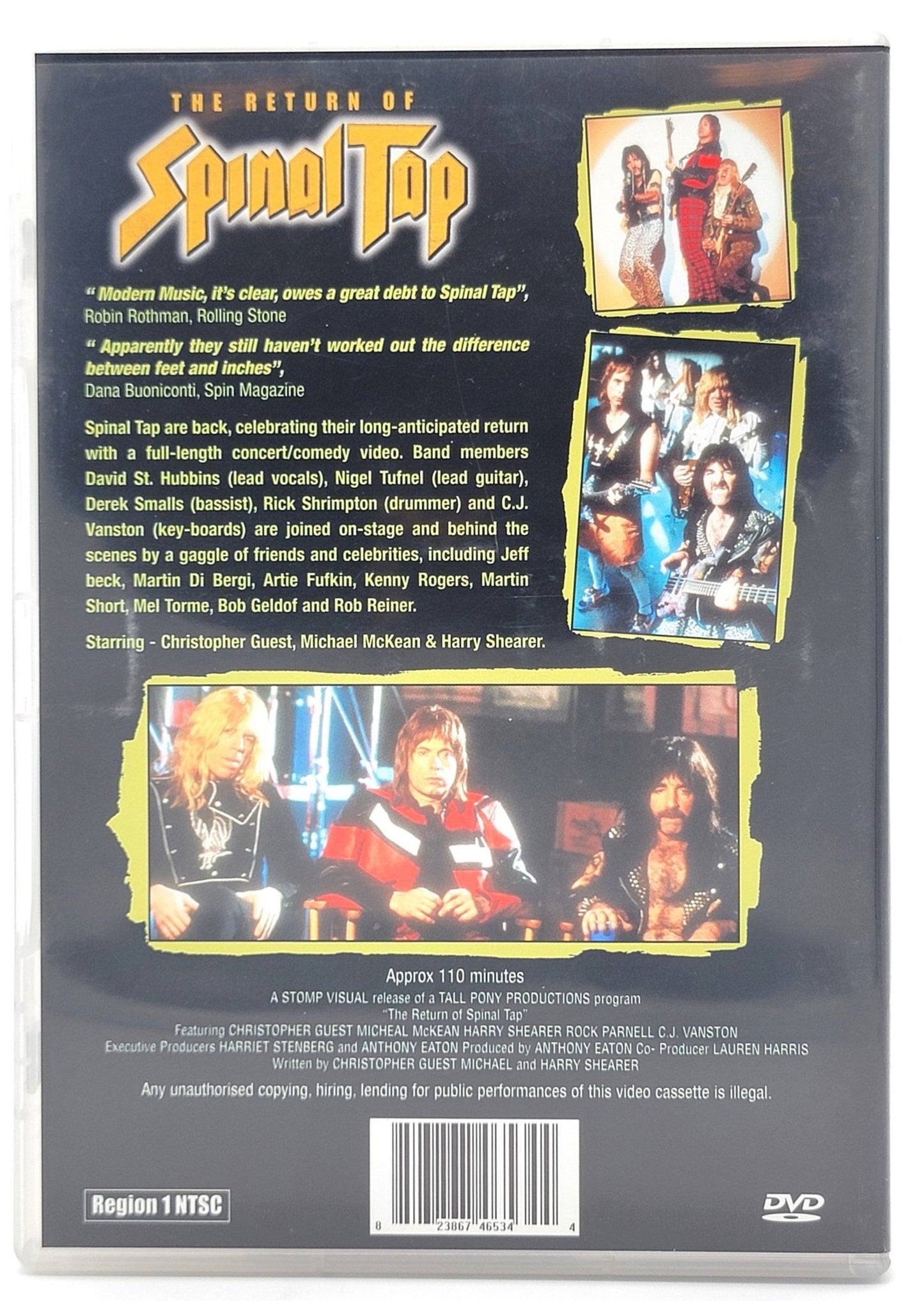 Spinal Tap - The Return of Spinal Tap | DVD - DVD - Steady Bunny Shop