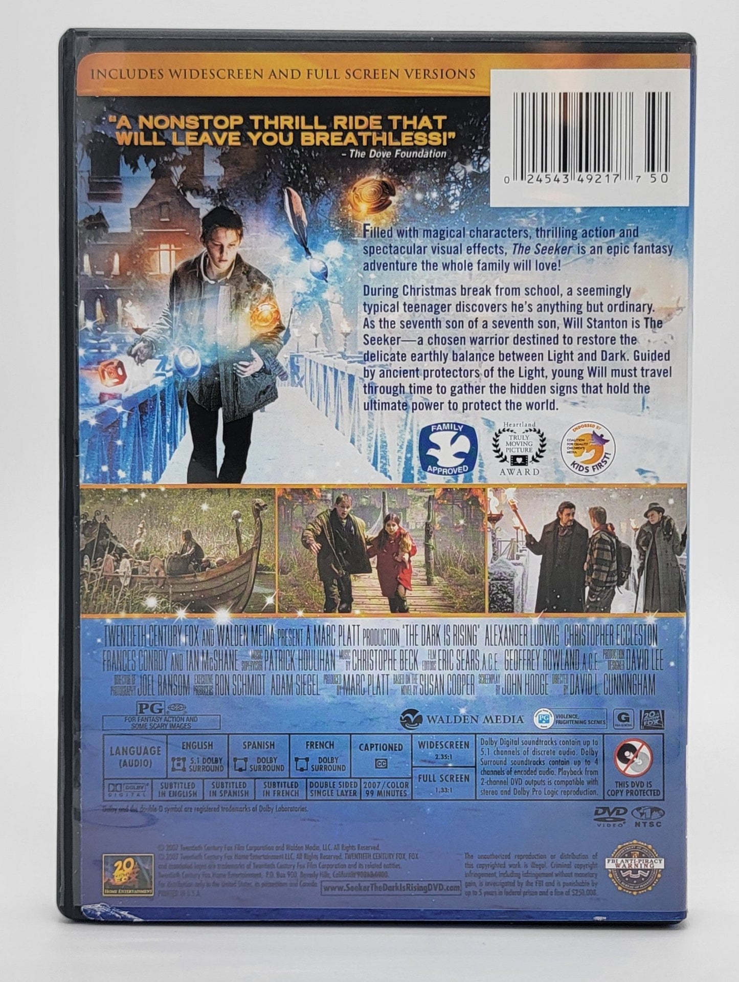 20th Century Fox Home Entertainment - The Seeker | DVD | Widescreen & Full Screen - DVD - Steady Bunny Shop