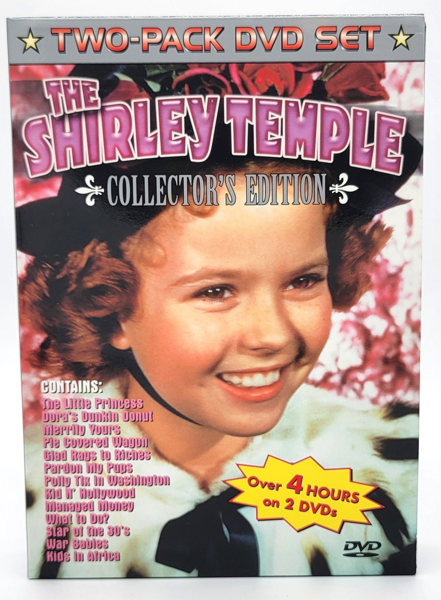 Diamond Entertainment - The Shirley Temple Collector's Edition | 2 Pack DVD Set - 13 Movies - Over 4 Hours Viewing - DVD - Steady Bunny Shop