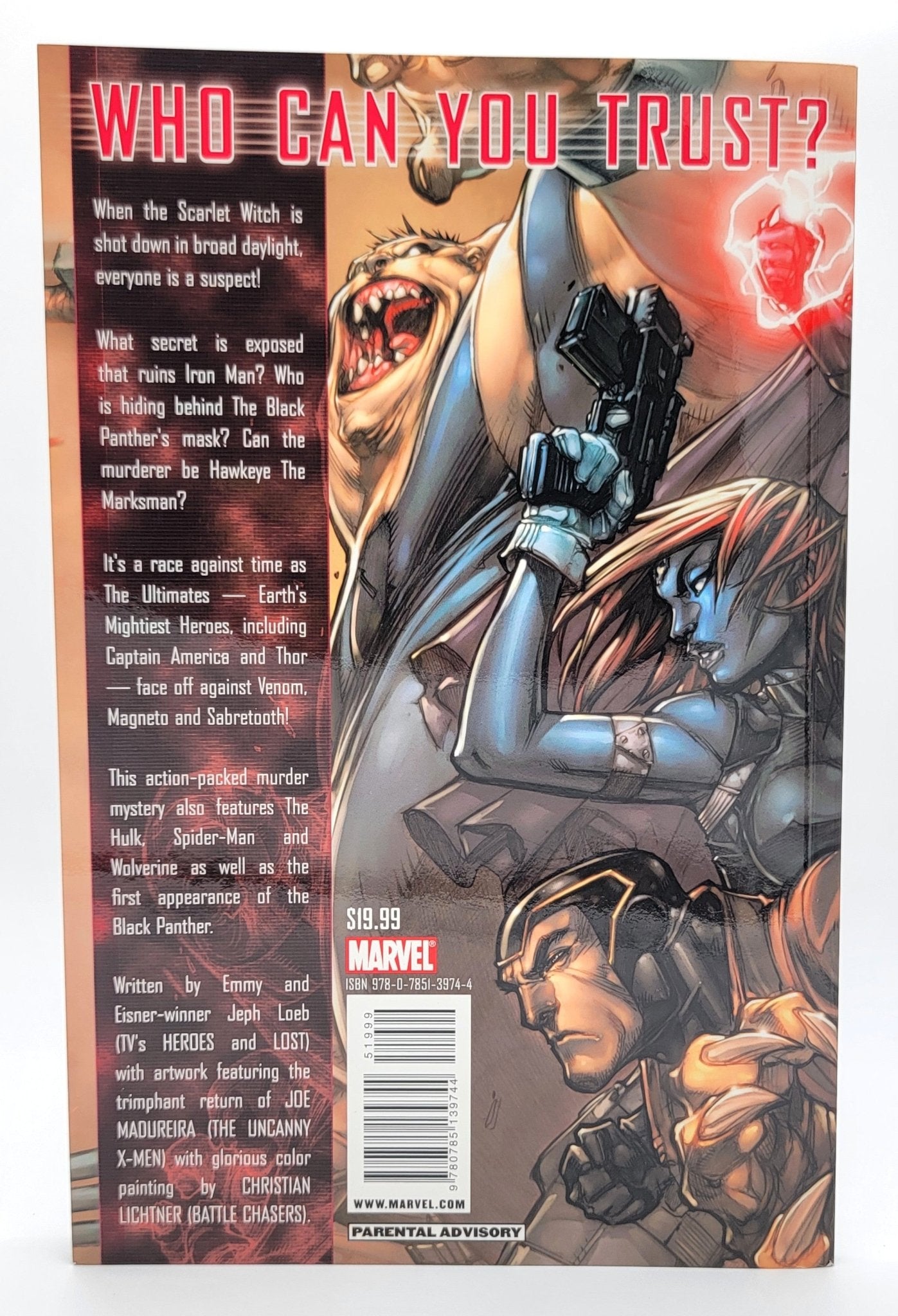 Marvel Comics - The Ultimates 3 - Who Killed the Scarlet Witch / Marvel Comics - 2009 - Comic Book - Steady Bunny Shop