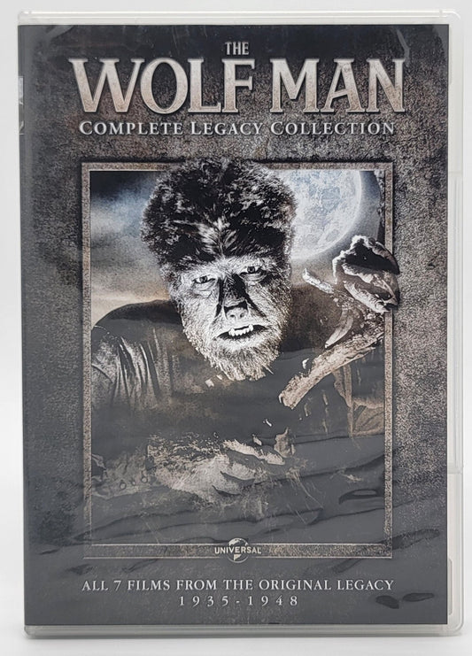 Universal Studios Home Entertainment - The Wolf Man - Complete Legacy Collection | DVD | All 7 Films from the Original Legacy 1935 - 1948 | 4 Disc Set - DVD - Steady Bunny Shop