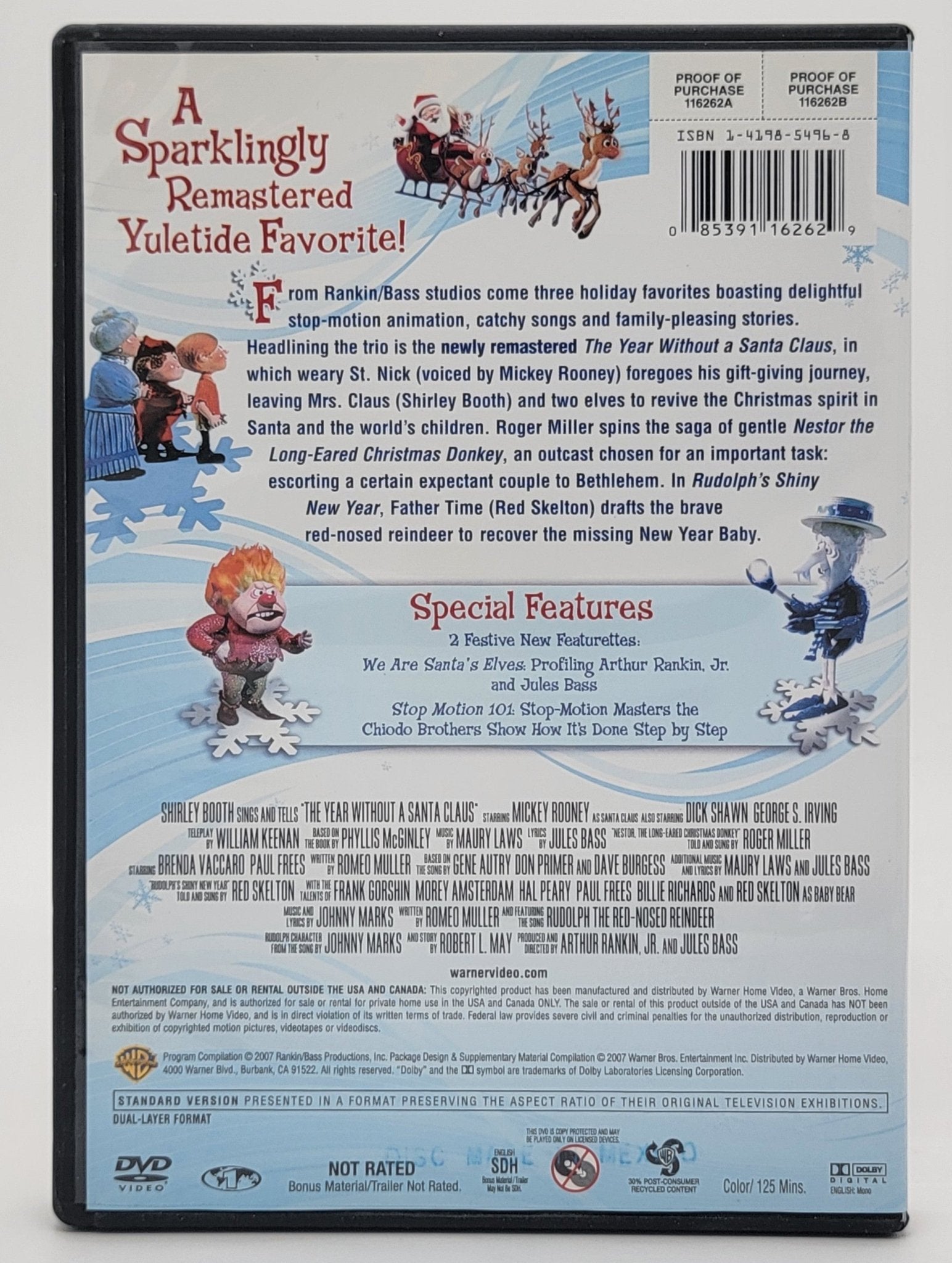 Warner Brothers - The Year Without A Santa Claus | DVD | Deluxe Edition - DVD - Steady Bunny Shop