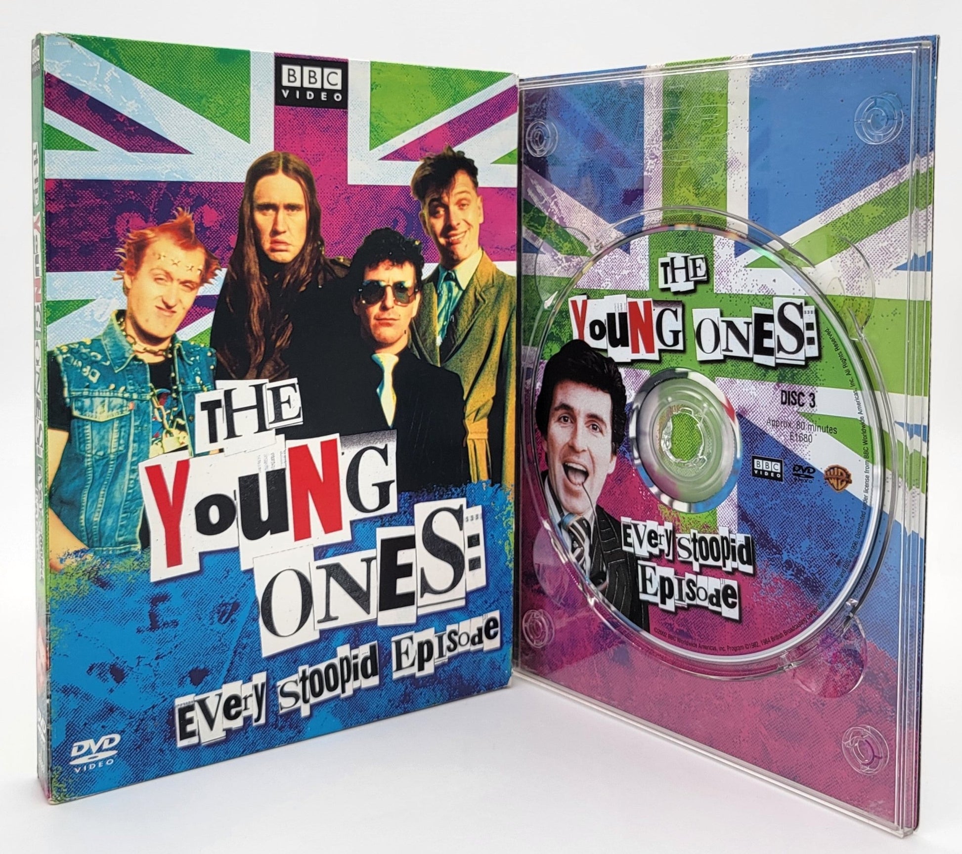 BBC Video - The Young Ones - Every Stoopid Episode | DVD - DVD - Steady Bunny Shop