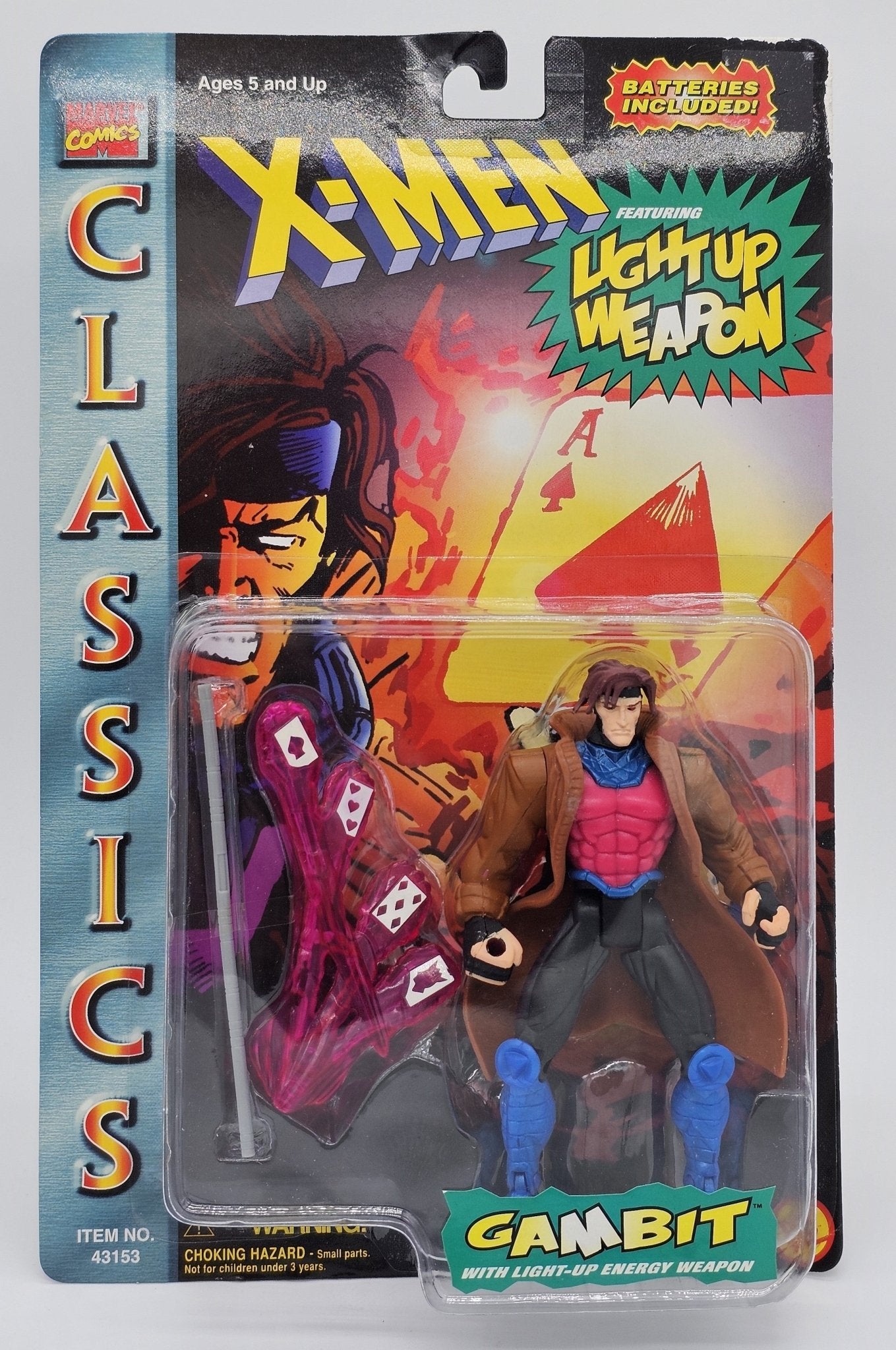Toy Biz - Toy Biz | X-Men Gambit 1996 | Marval Comics Classics | Vintage Marvel Action Figure - Action Figures - Steady Bunny Shop