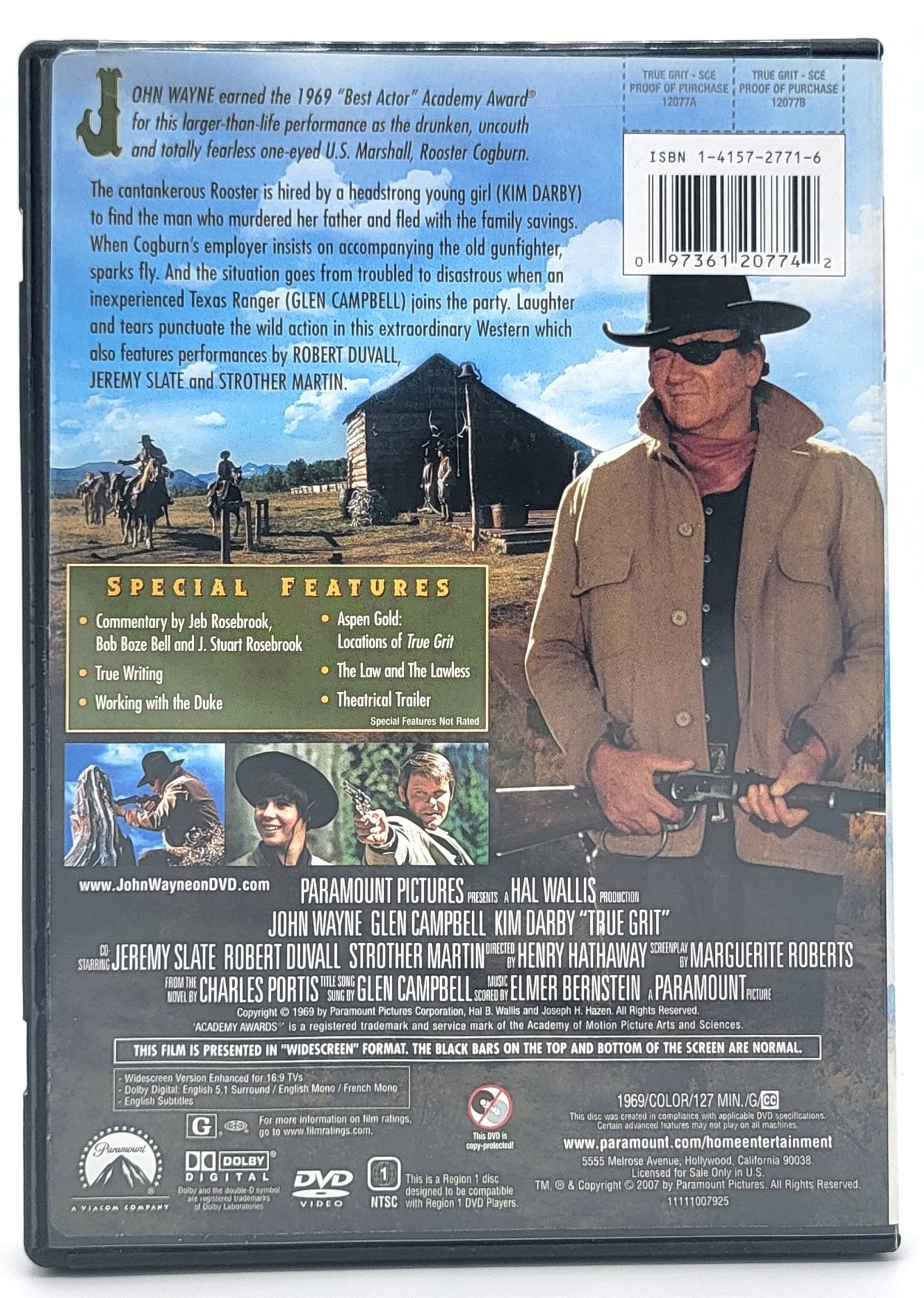 Paramount Home Entertainment - True Grit | DVD | Widescreen - Special Collector's Edition - DVD - Steady Bunny Shop