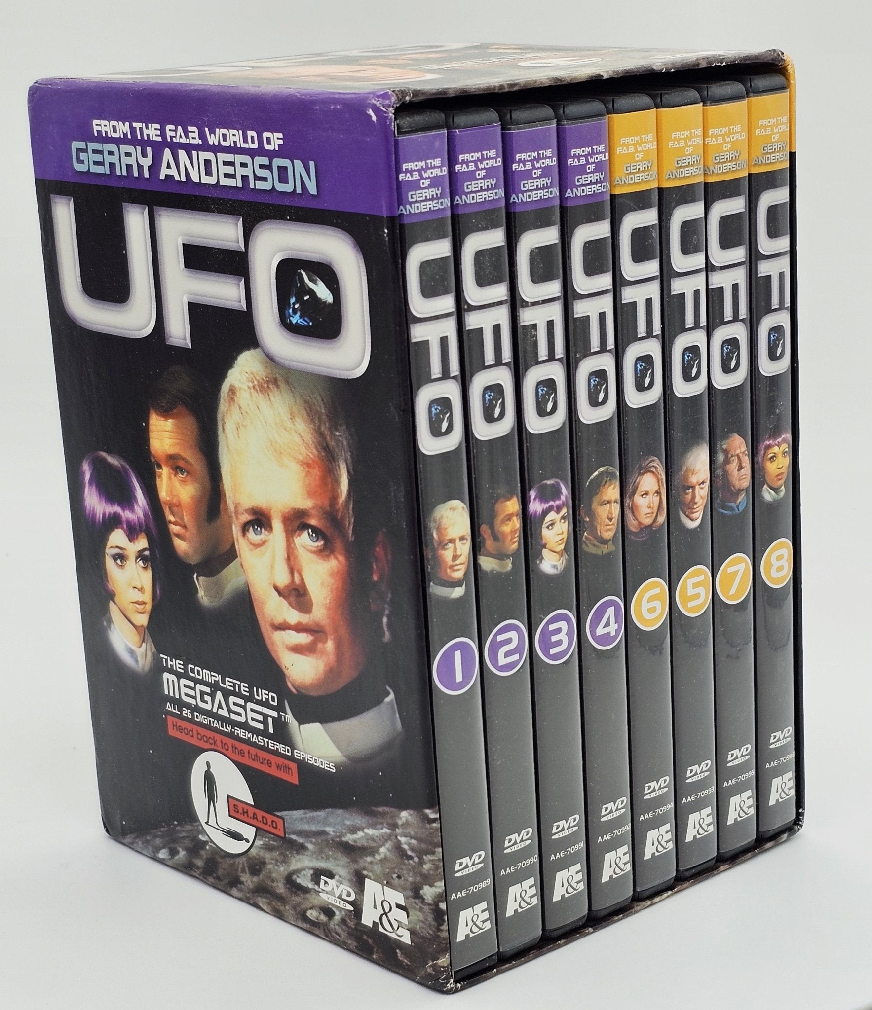 A&E - UFO | The Complete UFO Megaset | 8 DVD Set - DVD - Steady Bunny Shop