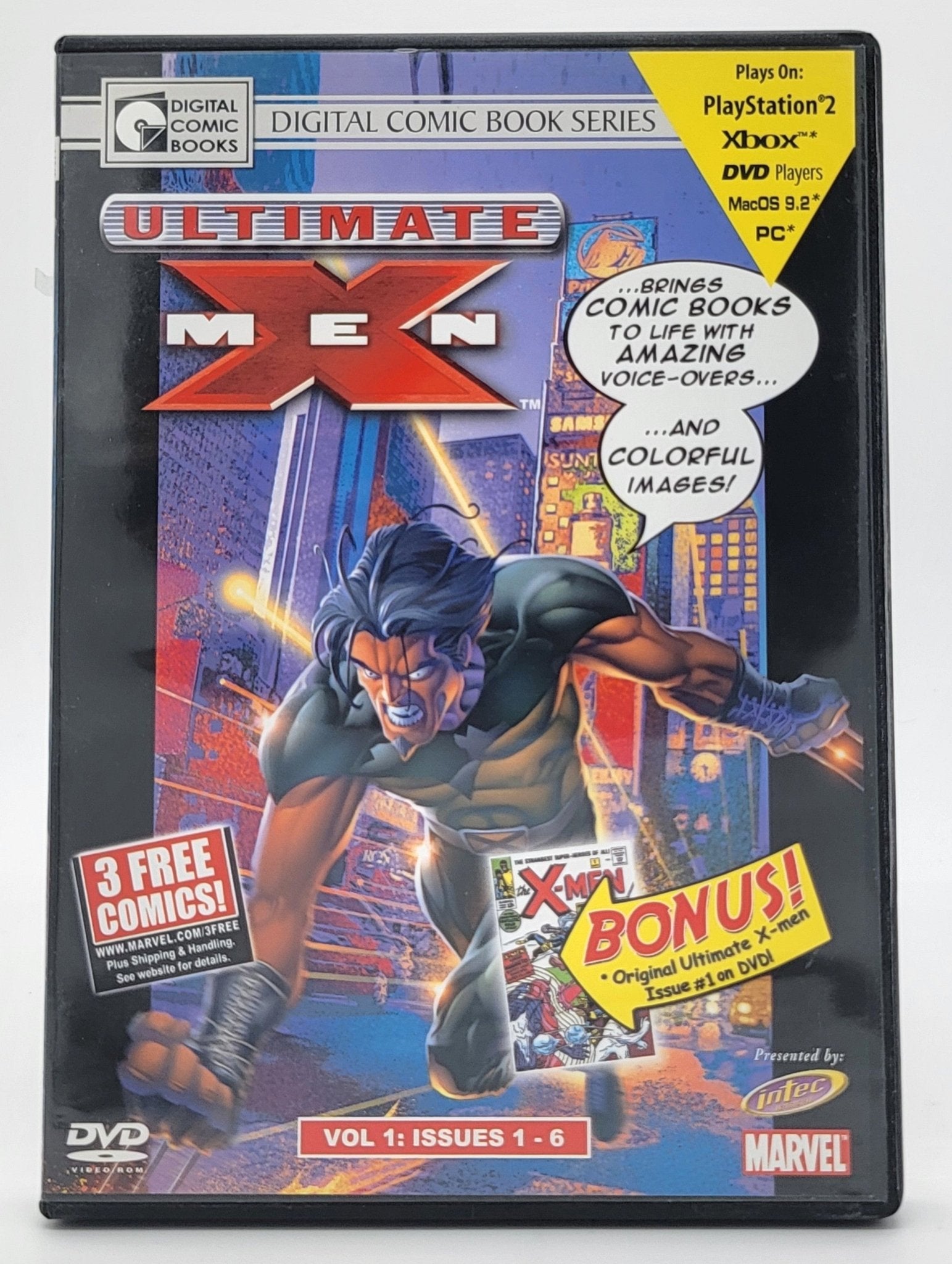 Digital Comic Books - Ultimate X - Men | DVD | Digital Comic Book Series Vol 1: Issues 1 - 6 - DVD - Steady Bunny Shop