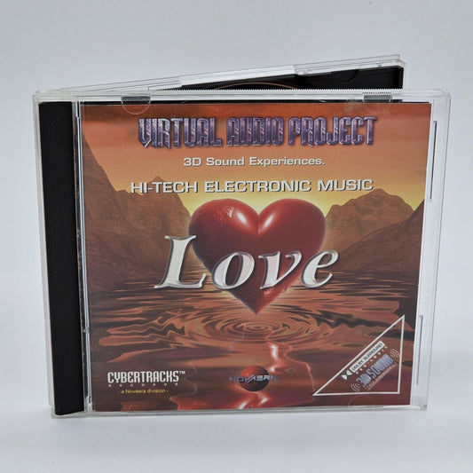 Cybertracks Records - Virtual Audio Project | Love | 3D Sound Experiences Hi-Tech Electronic Music | CD - Compact Disc - Steady Bunny Shop