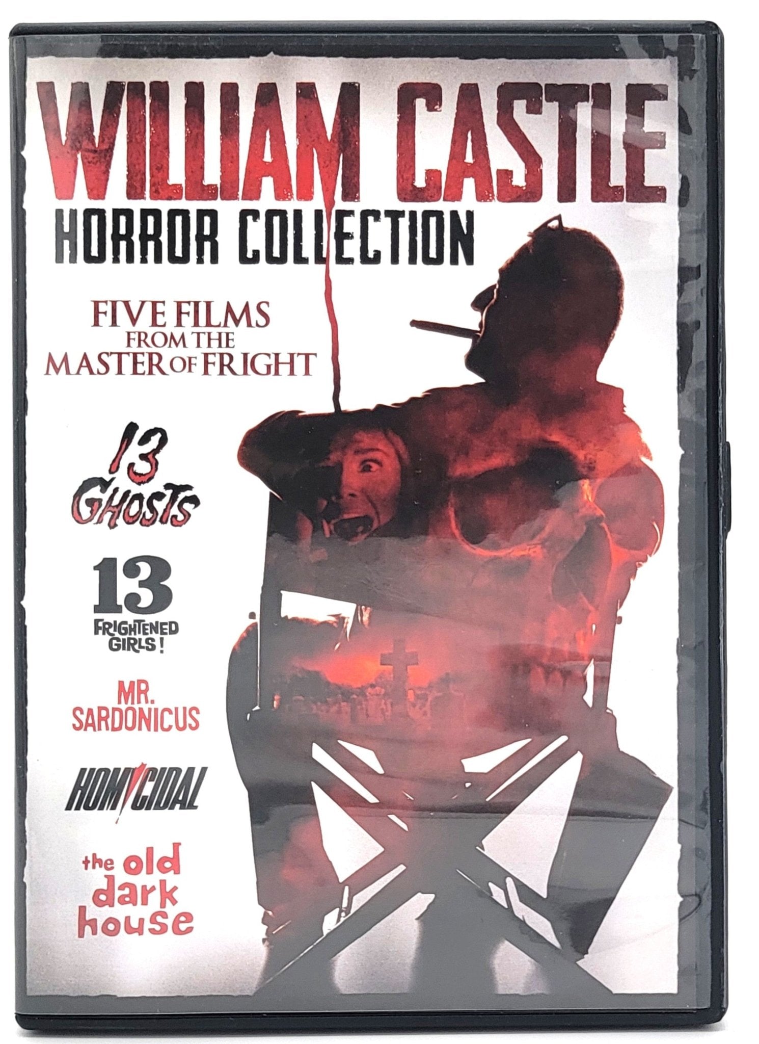 Mill Creek Entertainment - William Castle - Horror Collection | DVD | Five Films from the Master of Fright - 2 Disc Set - DVD - Steady Bunny Shop