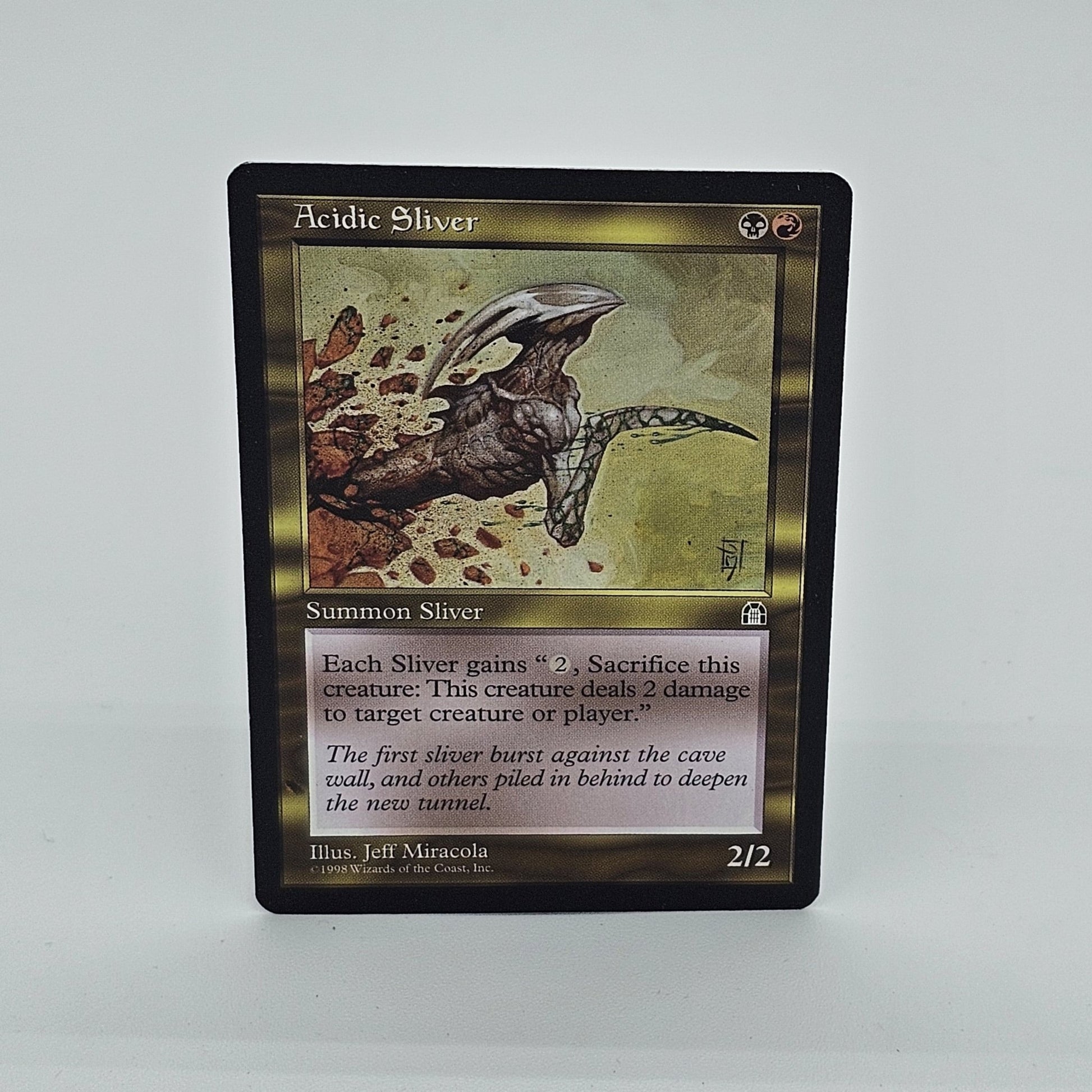 Wizards Of The Coast - Wizards Of The Coast | Magic The Gathering | Acidic Sliver | Card - Collectible Card Game - Steady Bunny Shop