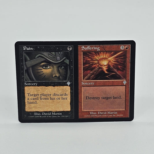 Wizards Of The Coast - Wizards Of The Coast | Magic The Gathering | Pain / Suffering | Card - Collectible Card Game - Steady Bunny Shop