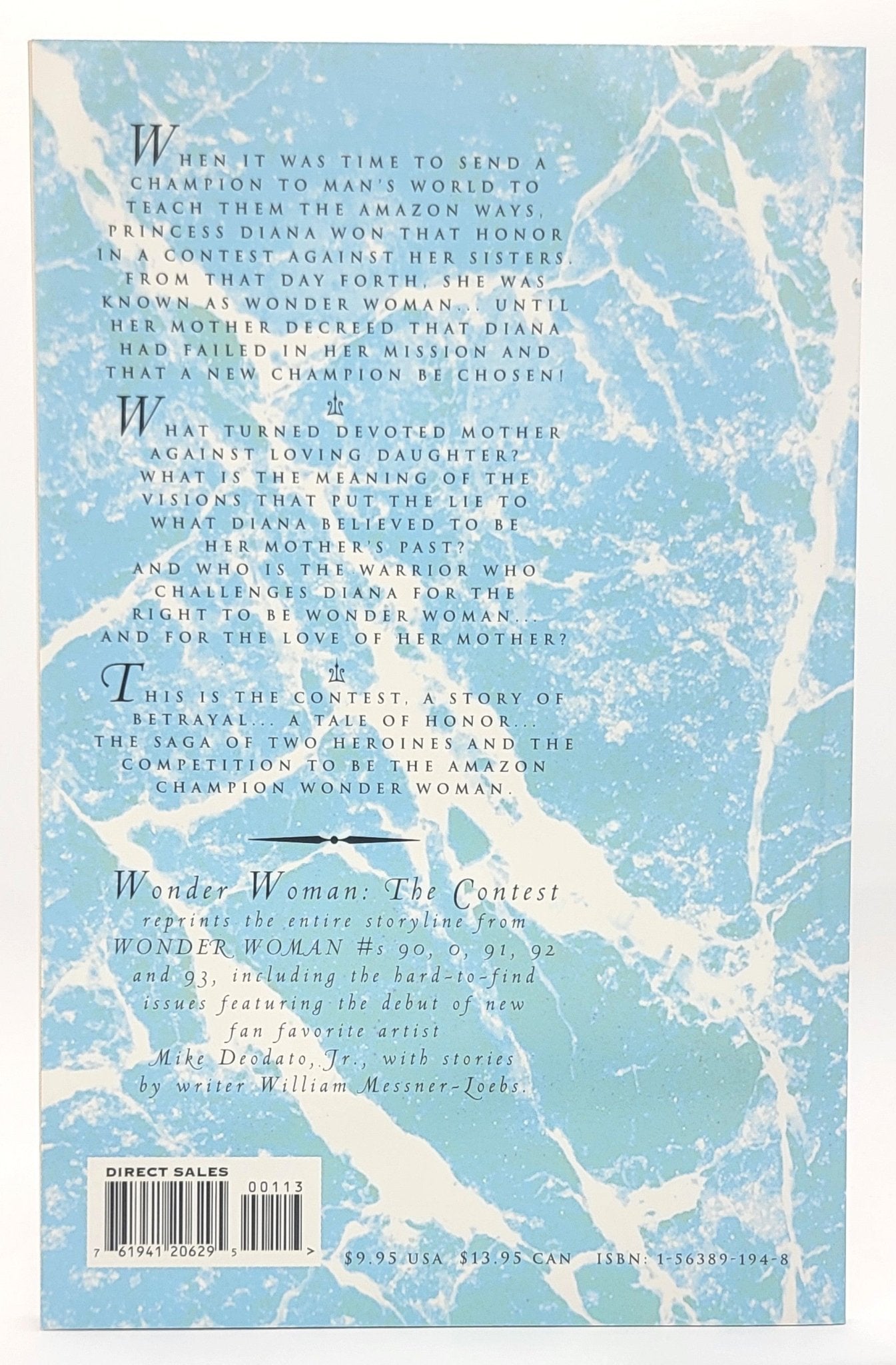 DC Comics - Wonder Woman - The Contest / DC Comics - 1995 - One Shot - Comic Book - Steady Bunny Shop