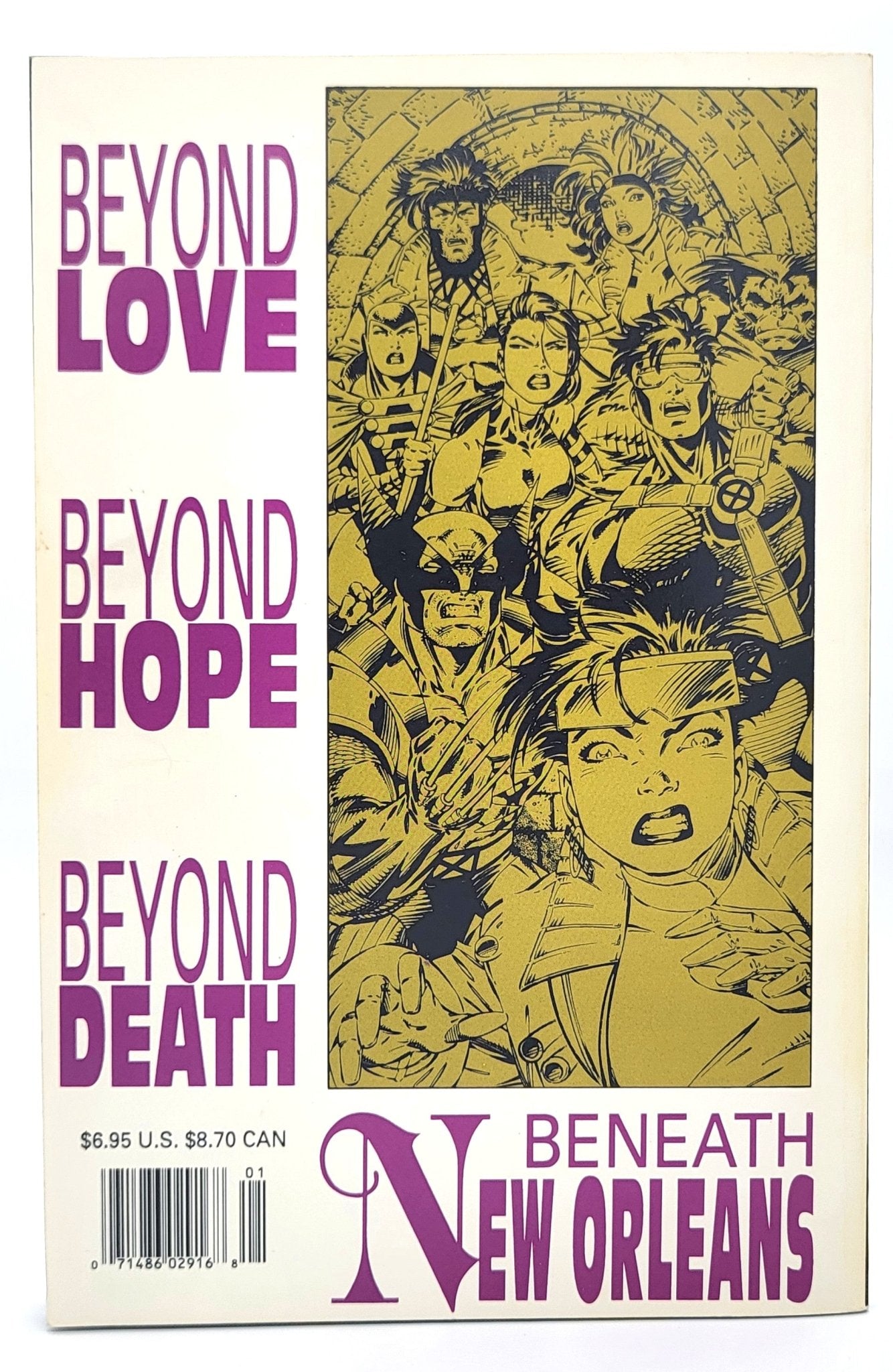 Marvel Comics - X - Men & Ghost Rider - Blood Trouble in the Big Easy / Marvel Comics - 1993 - Comic Book - Steady Bunny Shop