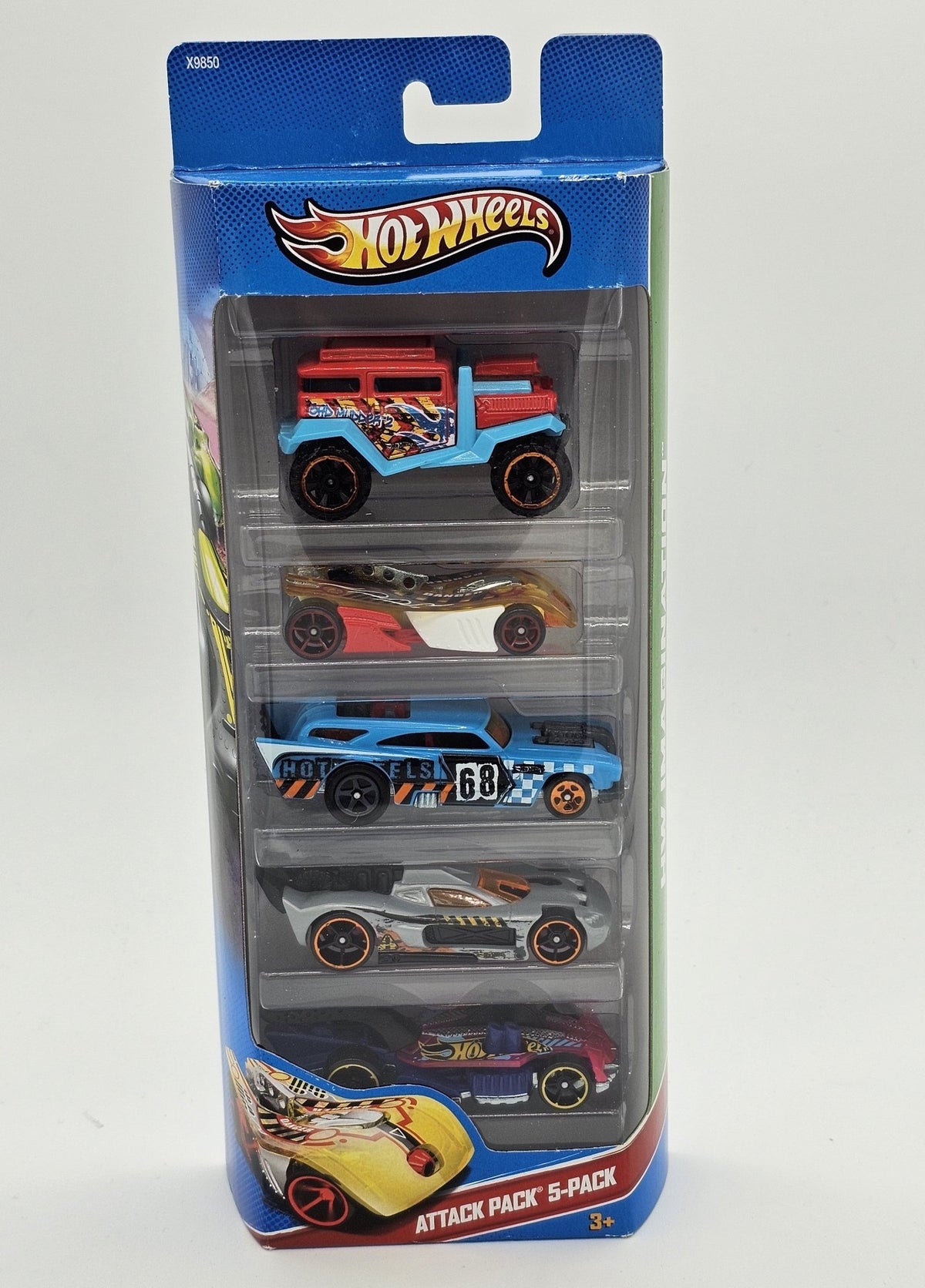 2012 Mattel Hotwheels | Attack Pack 5 Pack | Die Cast Cars | New ...